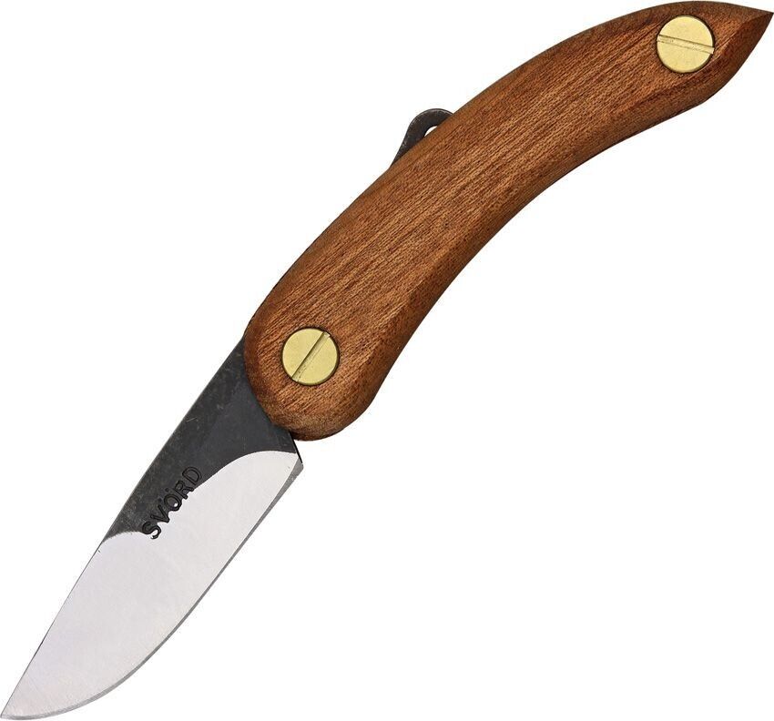 Svord Mini Peasant Hardwood Handle High Carbon Tool Steel Folding Knife