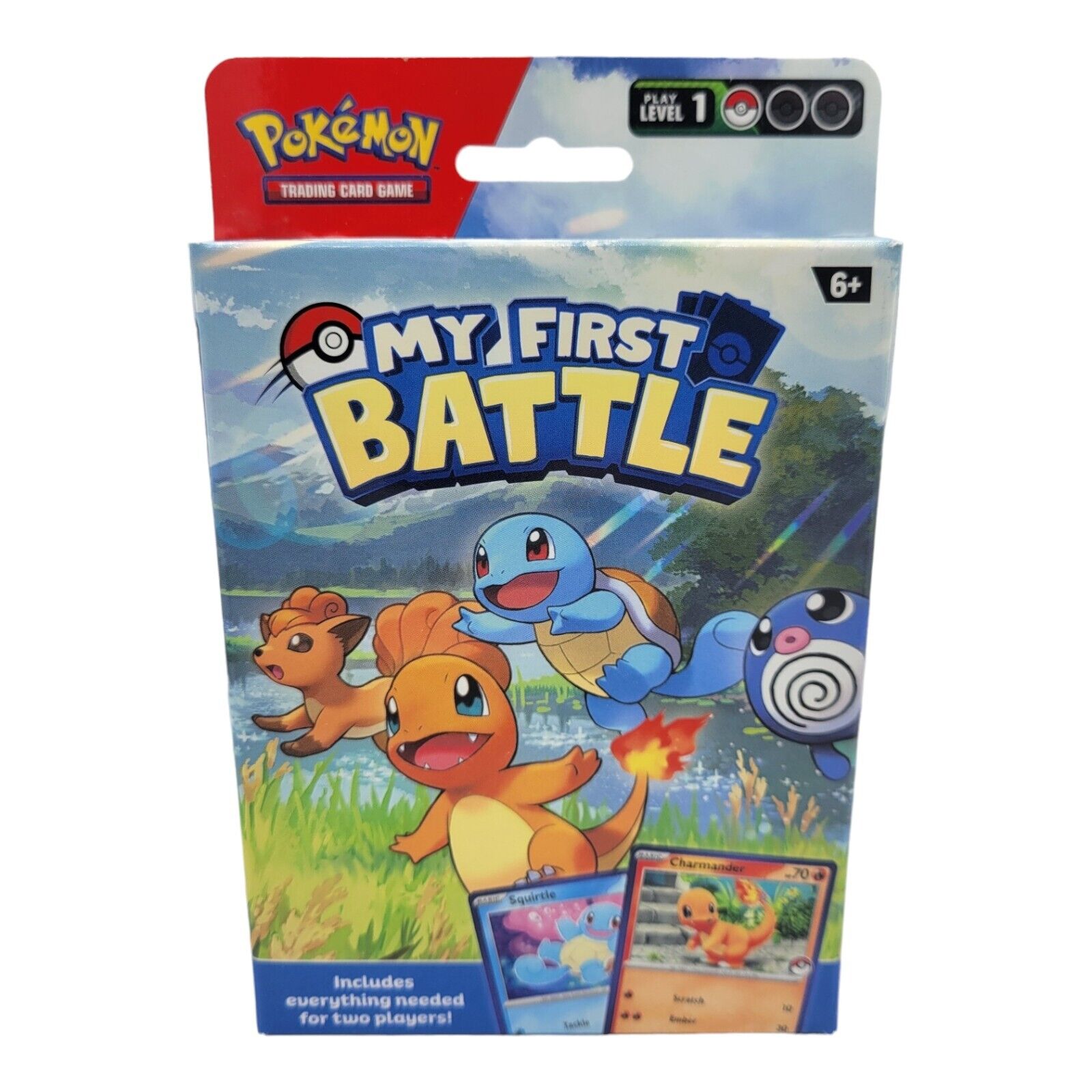 Nintendo Pokemon My First Battle TCG Two Mini Starter Decks Charmander Squirtle