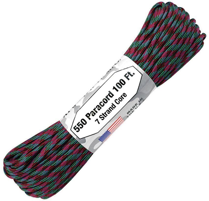 Atwood Rope MFG Paracord 7 Strand Core 100 Ft Nylon Construction