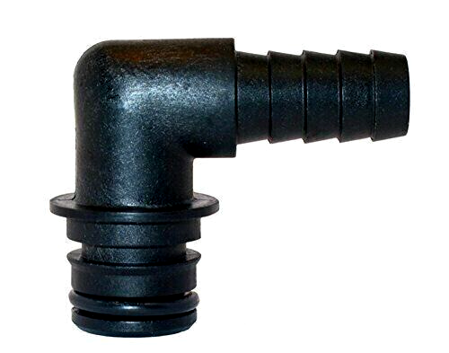 Xylem Flojet Quad Port Fittings - 20381-009 Quad 1/2 Inch Barb 2 Pack