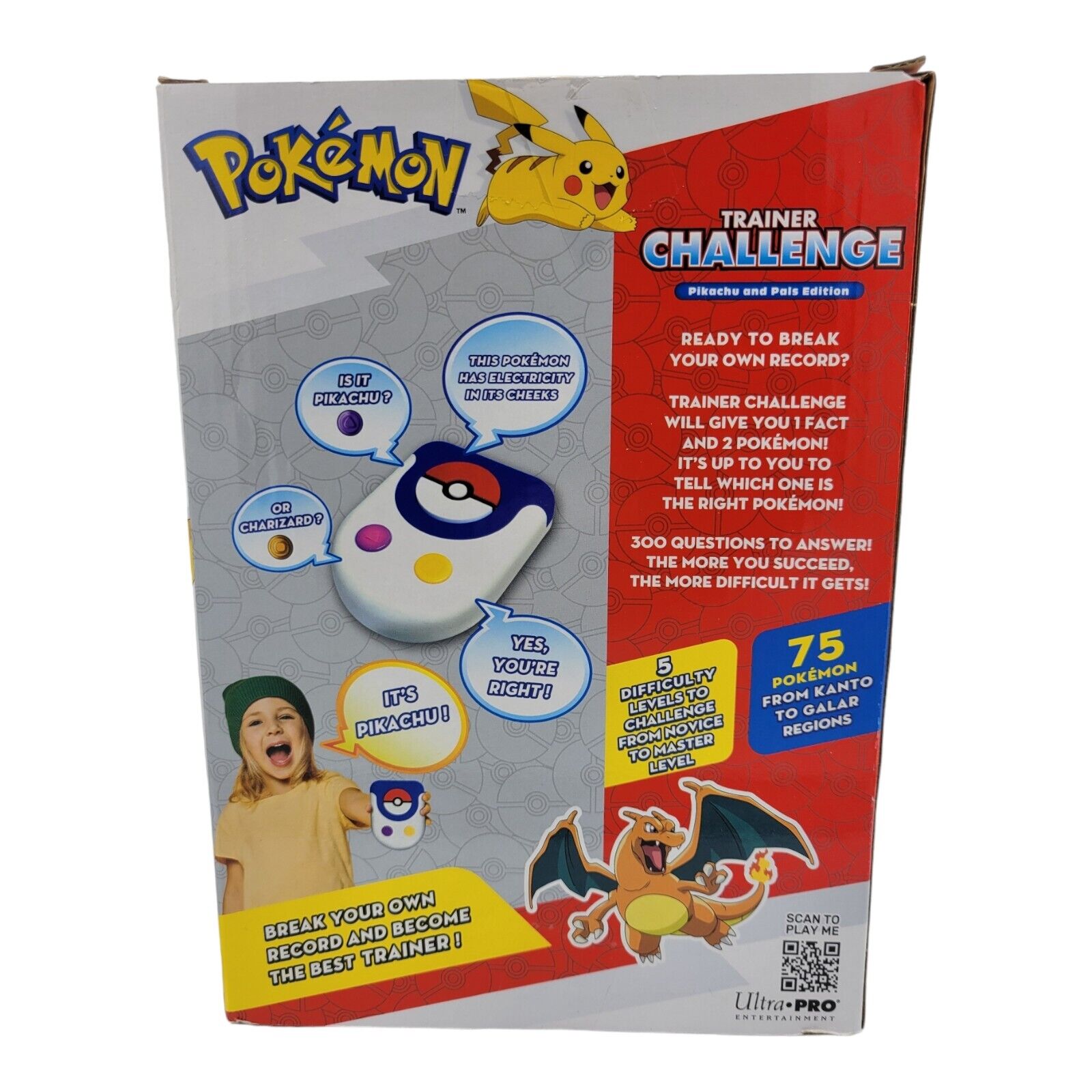 Ultra Pro Nintendo Pokemon Trainer Challenge Pikachu and Pals Edition Toy