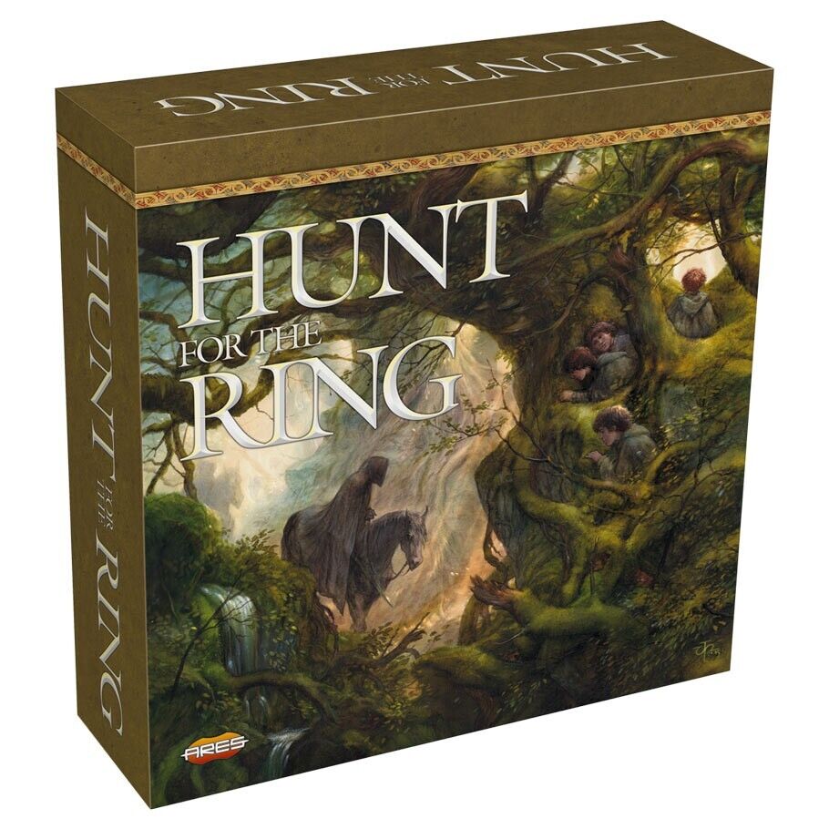 Ares Games Hunt For The Ring Strategy Board Game for 2 Players Ages 12 and Up