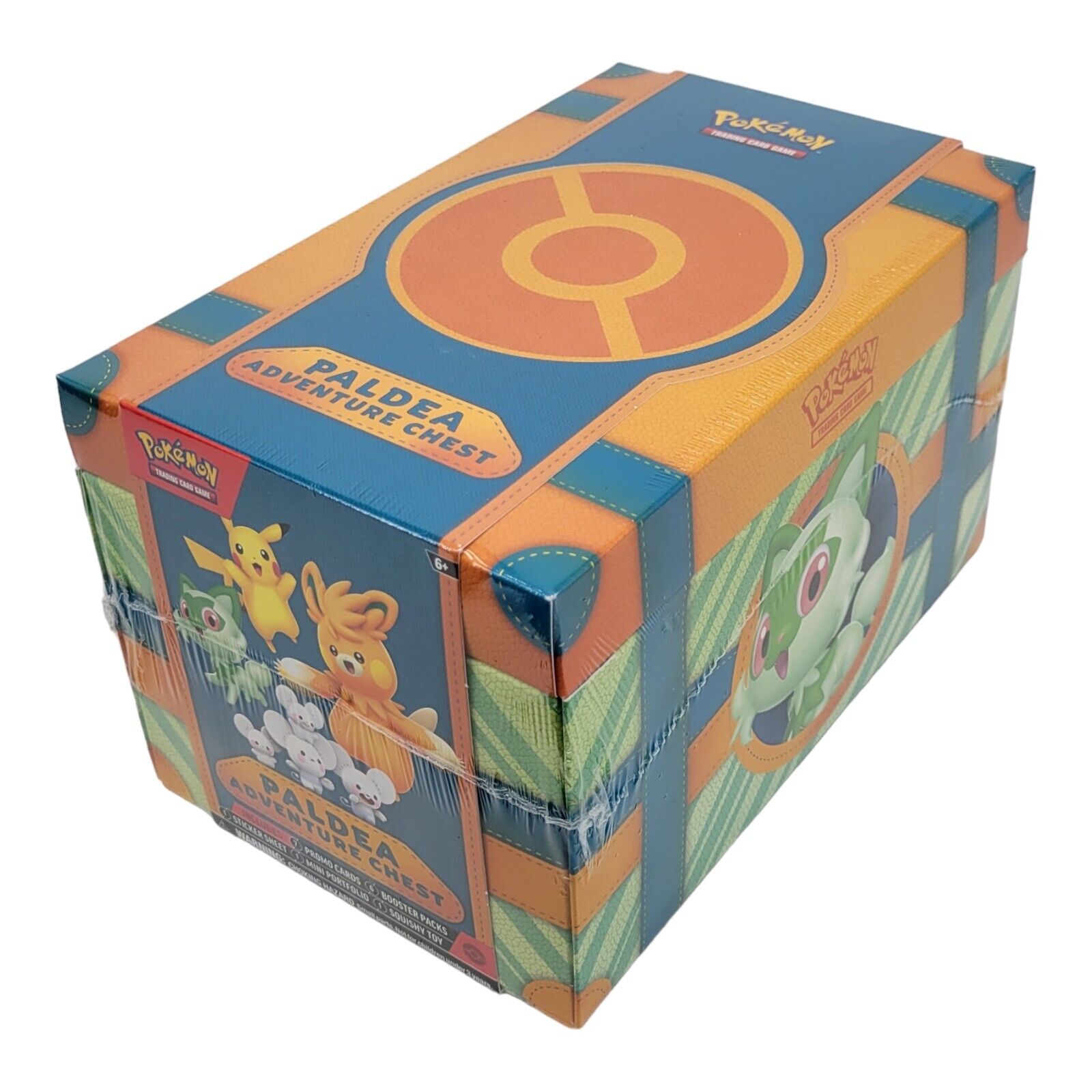 Nintendo Pokemon Scarlet and Violet TCG Paldea Adventure Chest