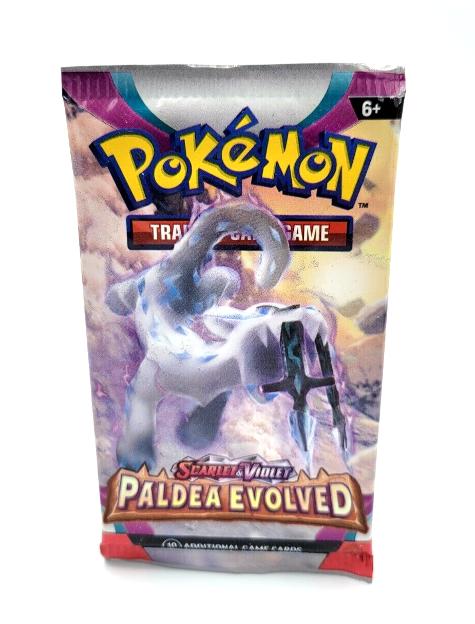 Pokemon Scarlet and Violet Paldea Evolved Booster Pack Lot Sealed Cards TCG