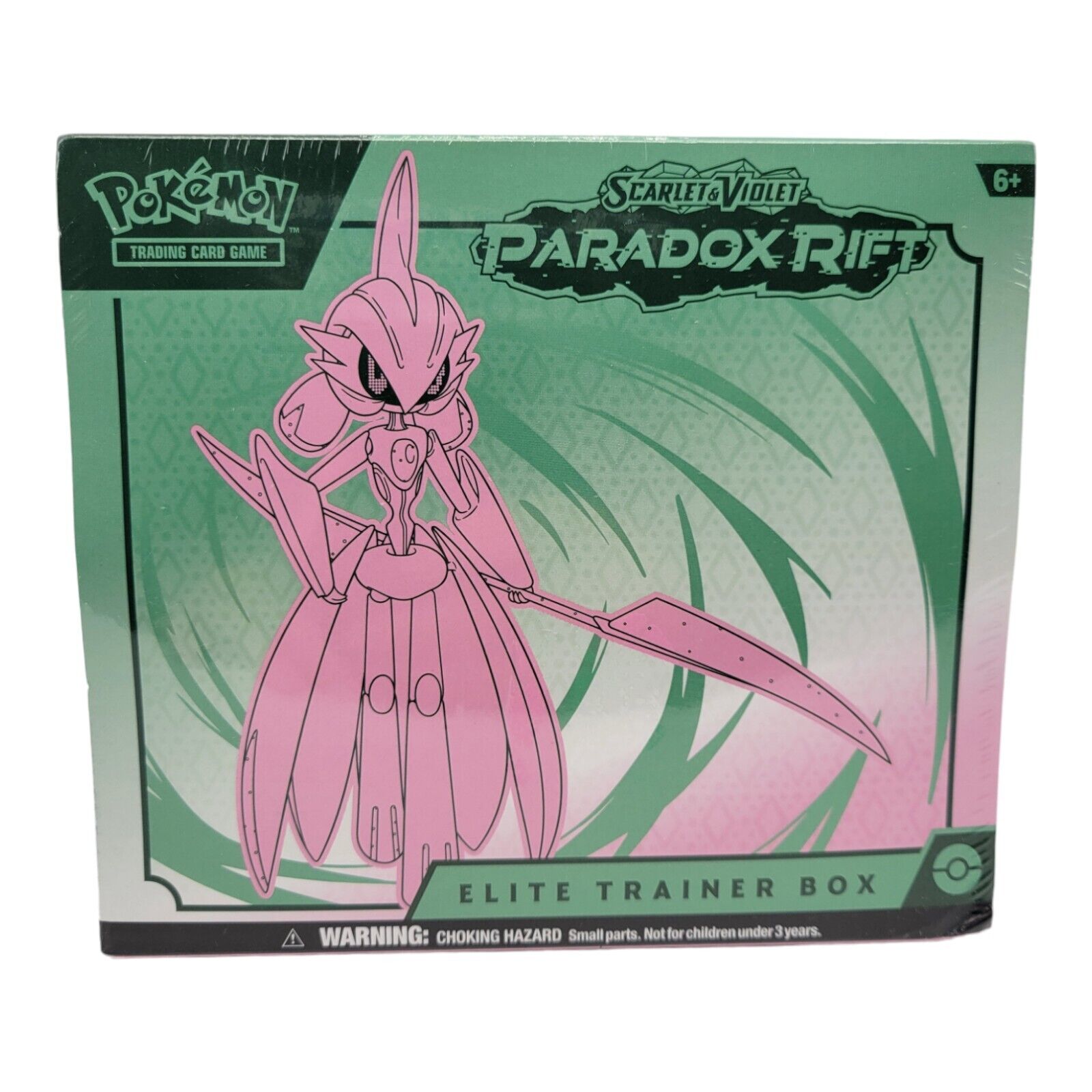 Pokemon TCG Scarlet and Violet Paradox Rift Elite Trainer Box Iron Valiant