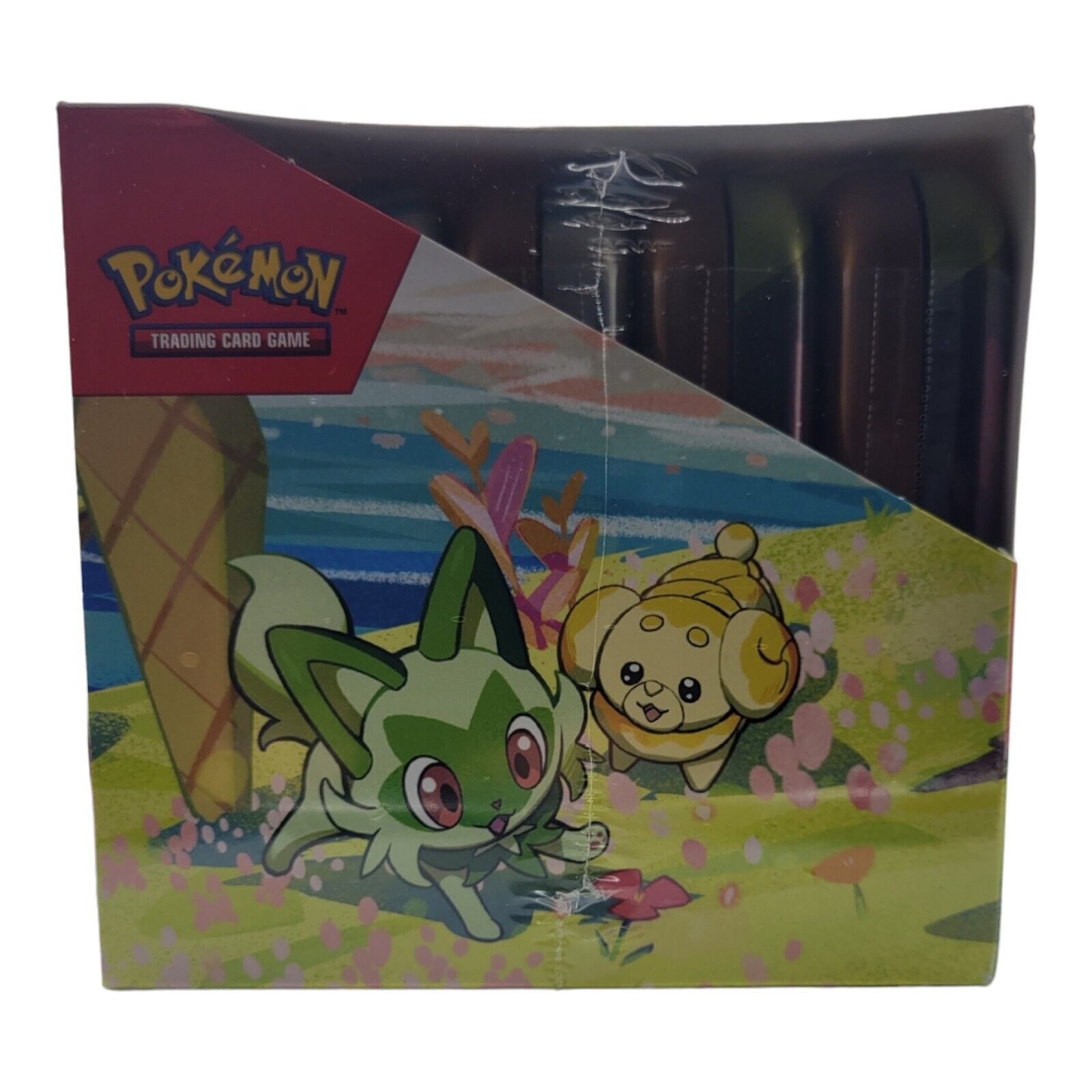 Nintendo Pokemon TCG Paldea Friends Mini Tin Display Factory Sealed 10 Tins