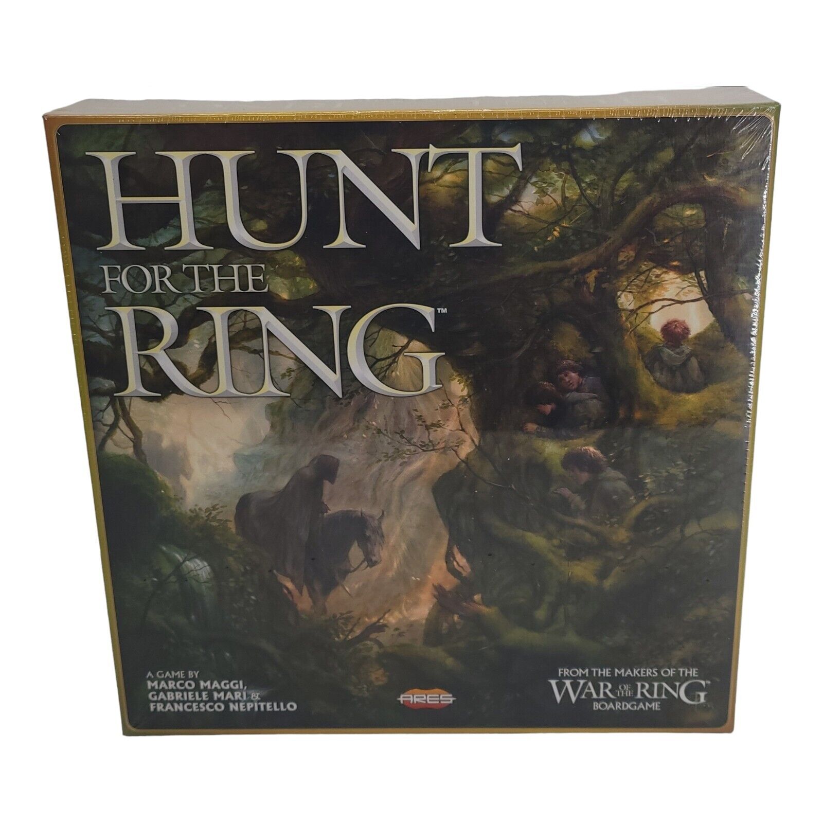 Ares Games Hunt For The Ring Strategy Board Game for 2 Players Ages 12 and Up