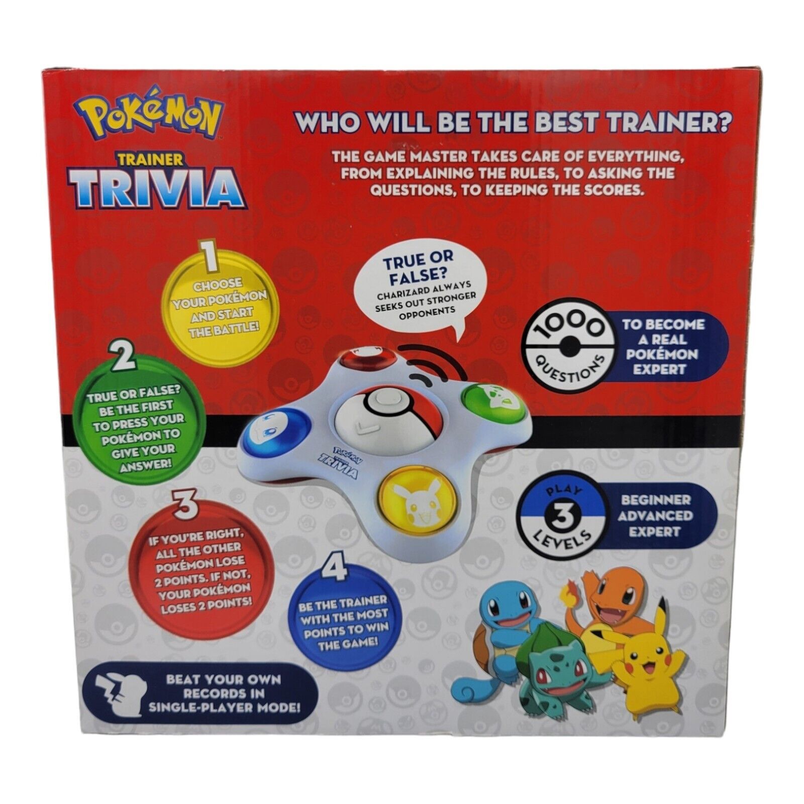 Ultra Pro Nintendo Pokemon Trainer Trivia Game Featuring the Virtual Game Master