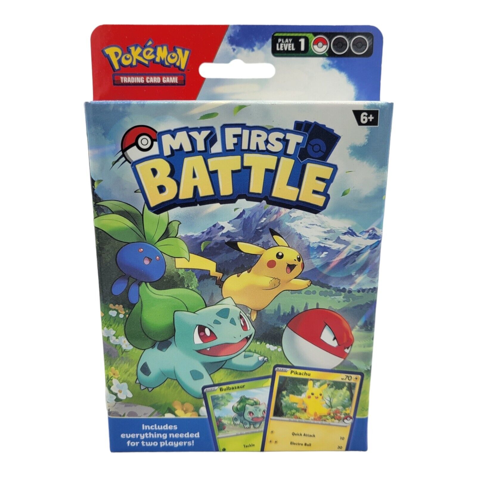 Nintendo Pokemon My First Battle TCG Two Mini Starter Decks Pikachu Bulbasaur