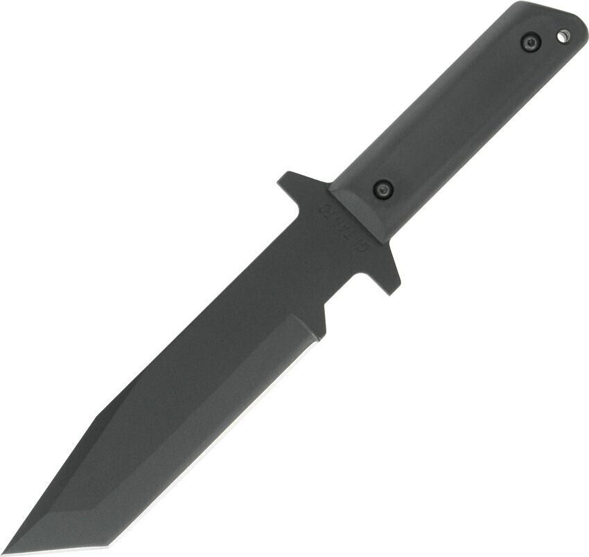 Cold Steel Black GI Tanto Fixed Blade Tactical Survival Knife With Sheath CS80PG