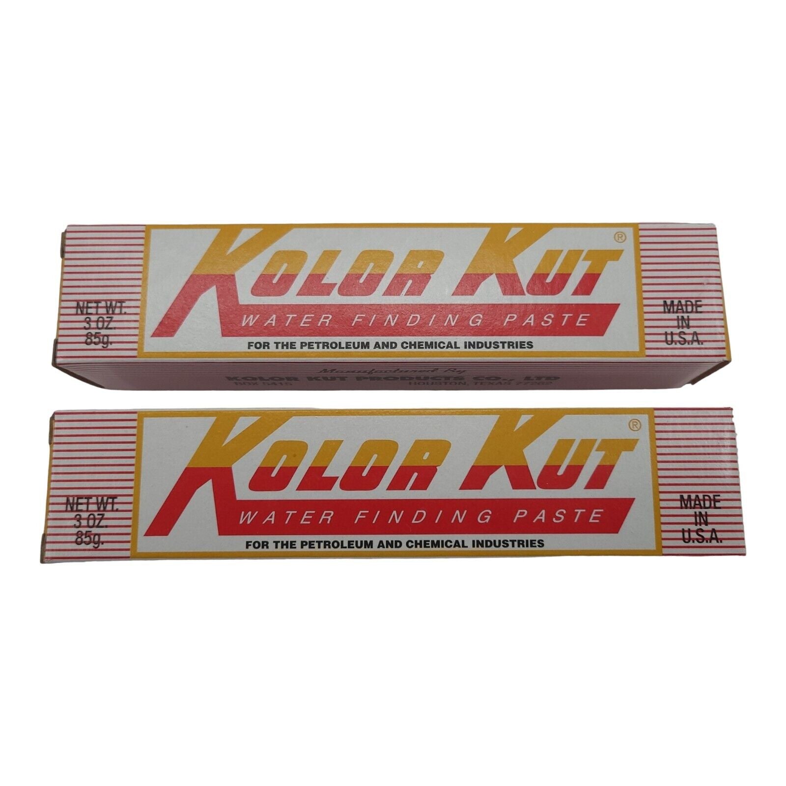 Kolor Kut Water Finding Paste 3 Ounce Tube - Lot of 2