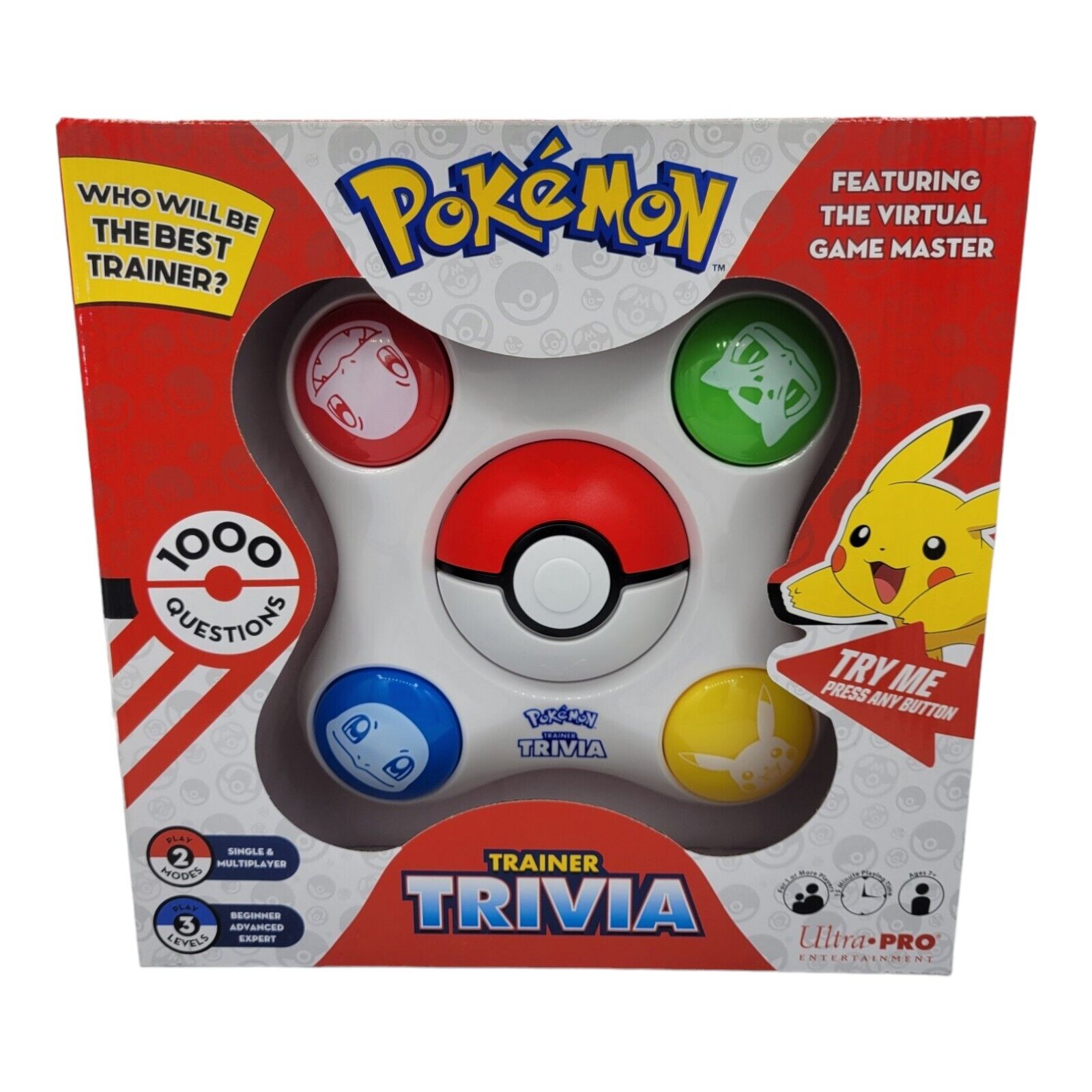 Ultra Pro Nintendo Pokemon Trainer Trivia Game Featuring the Virtual Game Master