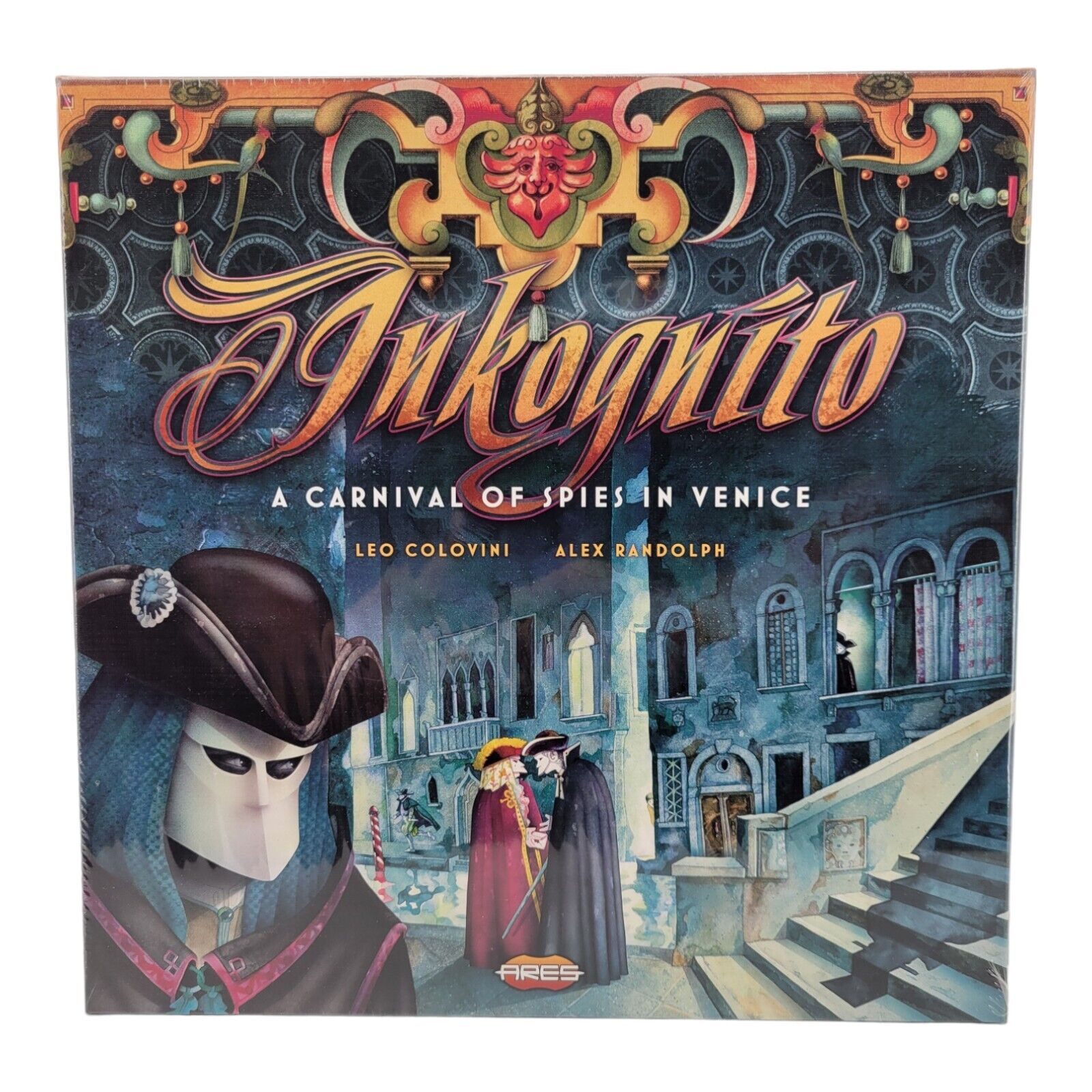 Inkognito Carnival of Spies in Venice Deduction Board Game Ares 2013