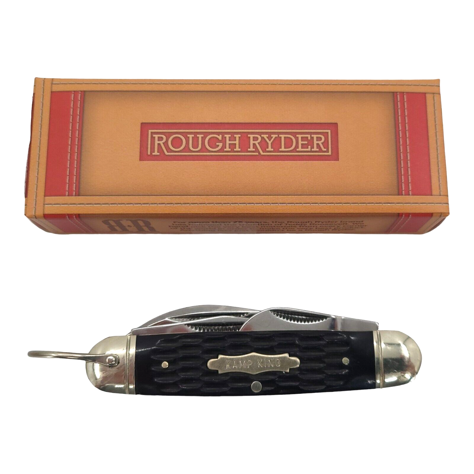 Rough Ryder RR1987 Kamp King Folding Pocket Knife