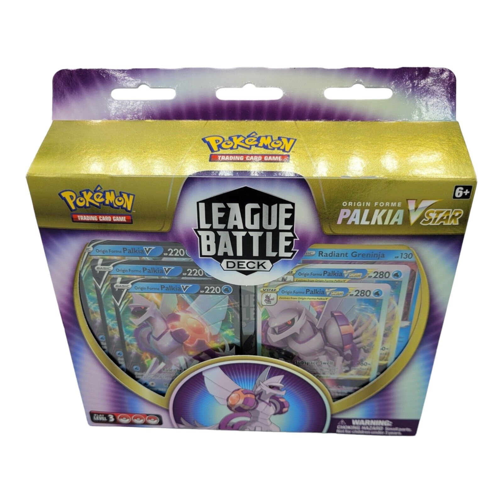 Nintendo Pokemon TCG Origin Forme Palkia VSTAR League Battle Deck Box Sealed