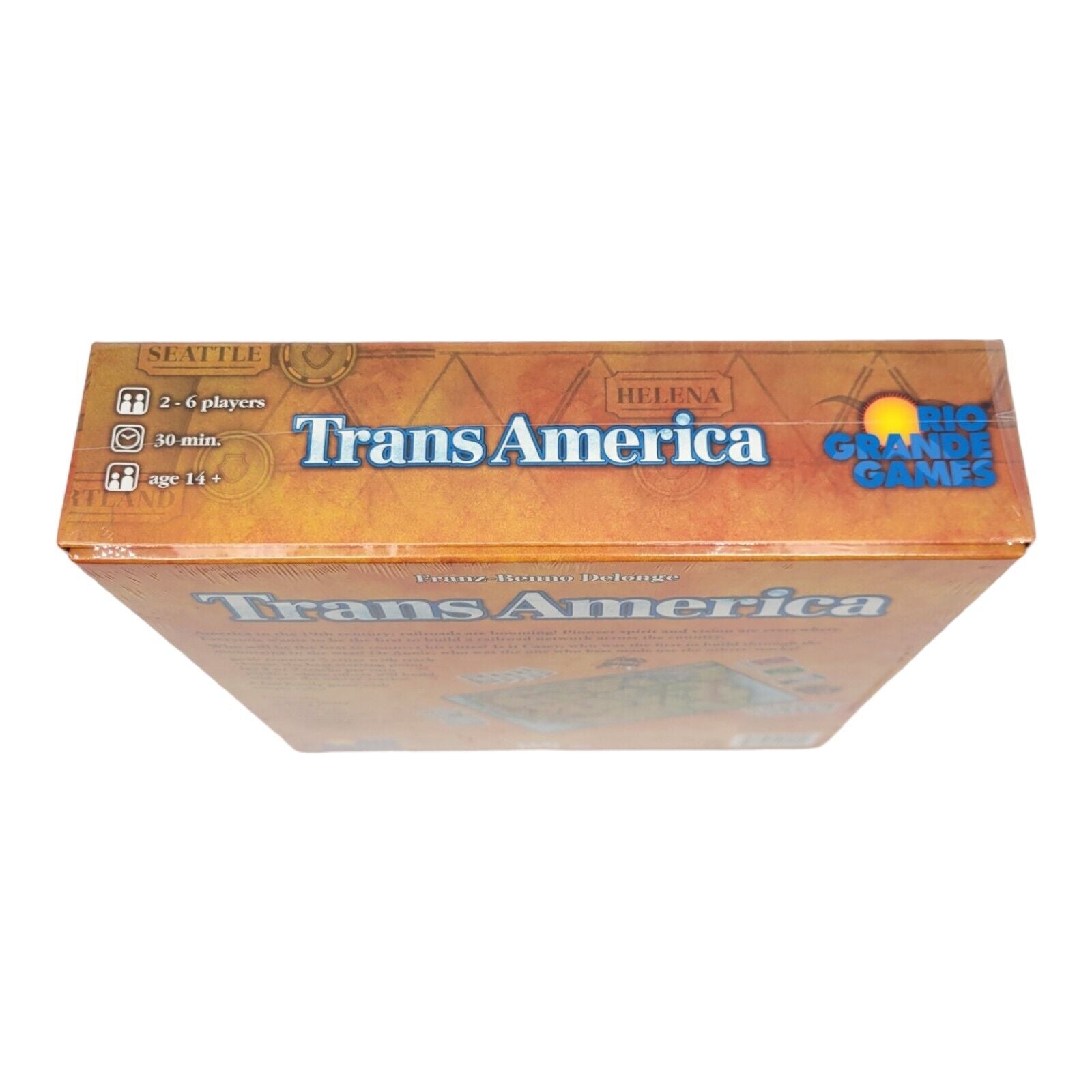 Trans America Train Board Game Rio Grande TransAmerica RGG 201 Family