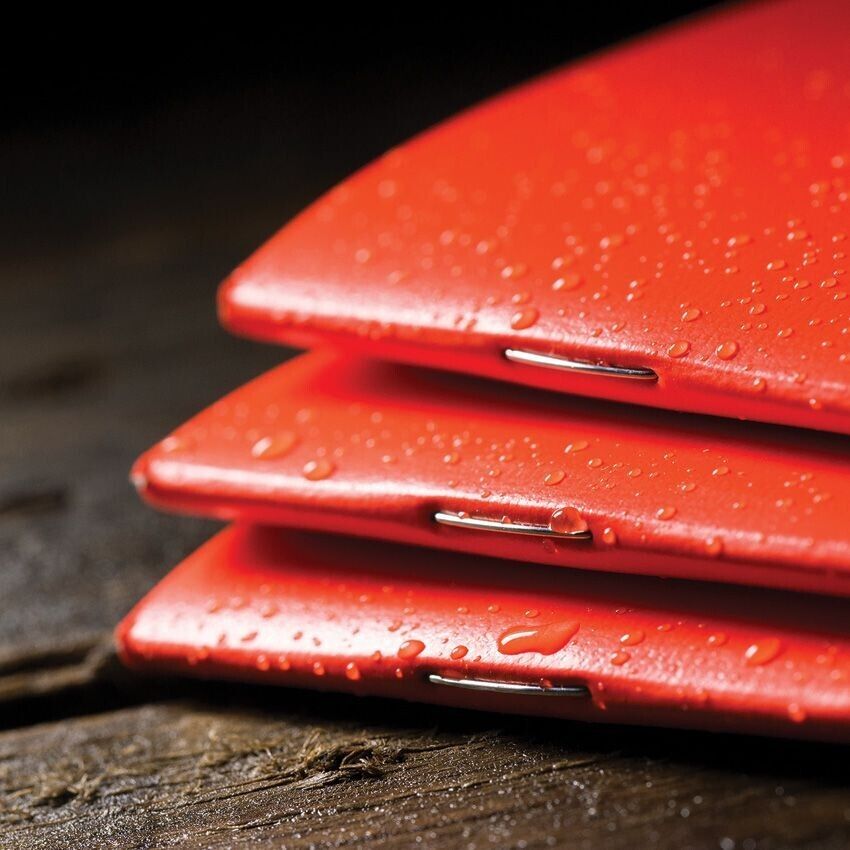 Rite in the Rain Mini Notebook Stapled Waterproof OR71FX-M Orange 3 Pack