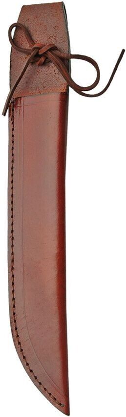 Brown Leather Sheath For Straight Fixed Blade Knife Up To 10 Inch Blade