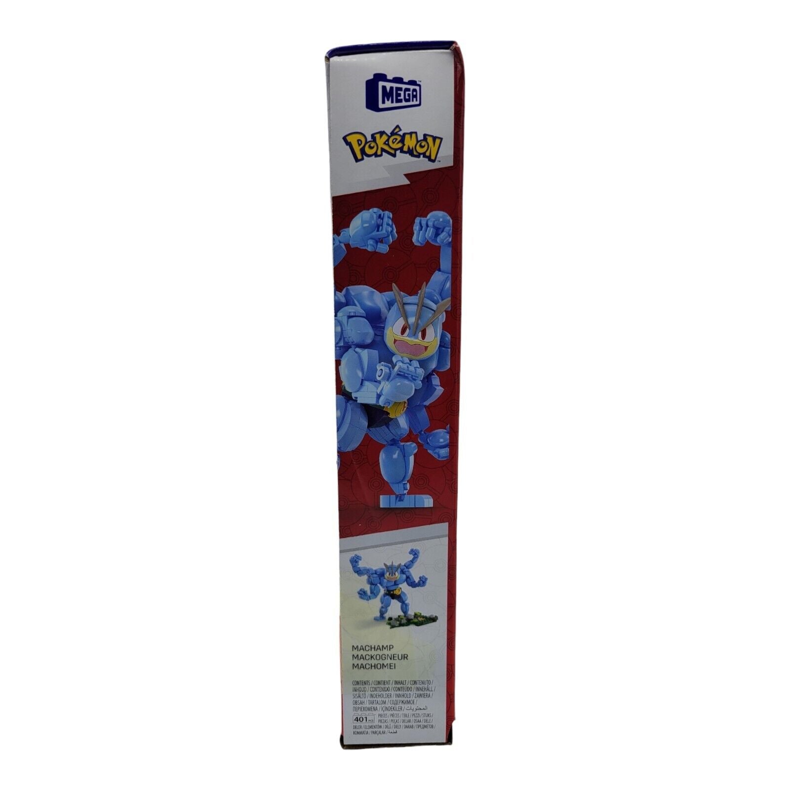 Mattel Mega Nintendo Pokemon Machamp Motion Building Toy 401 Pieces HTH70