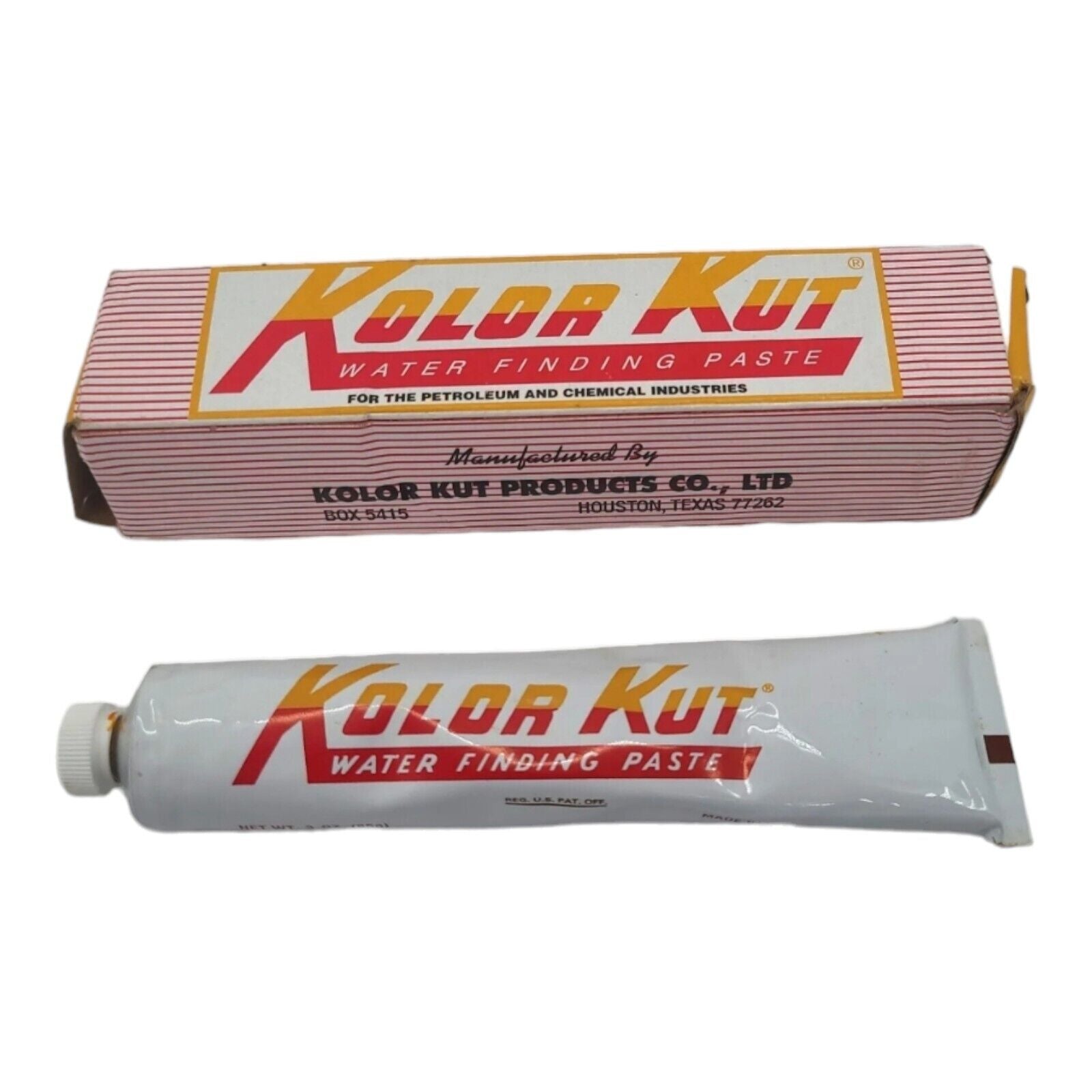 Kolor Kut Water Finding Paste 3 Ounce Tube - Lot of 2