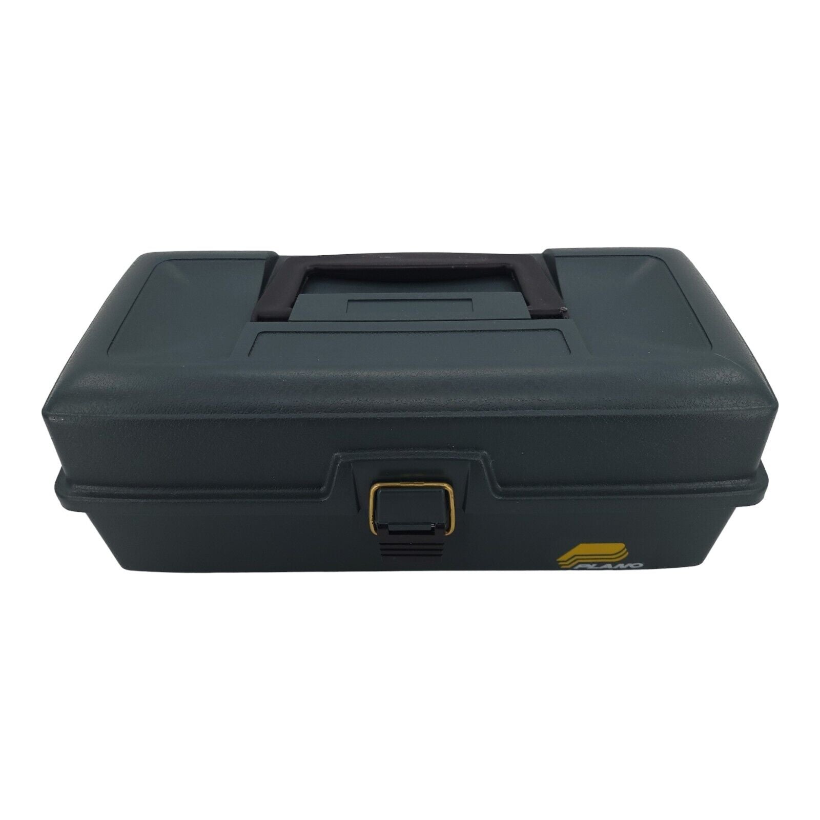 Plano One Tray Dark Metallic Green Colored Nylon Tackle Box