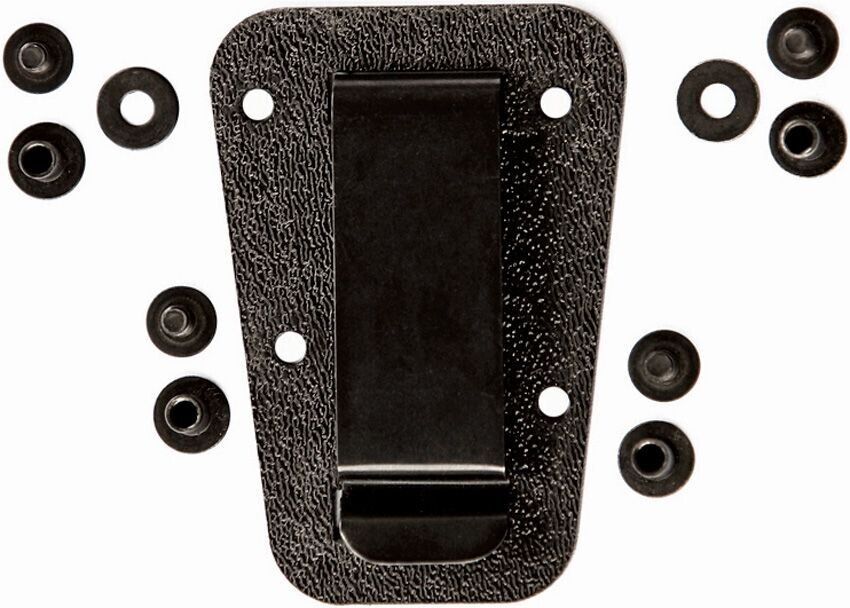 ESEE Izula Clip Plate Black Fits Izula Sheath with Hardware ESEE-IZBC