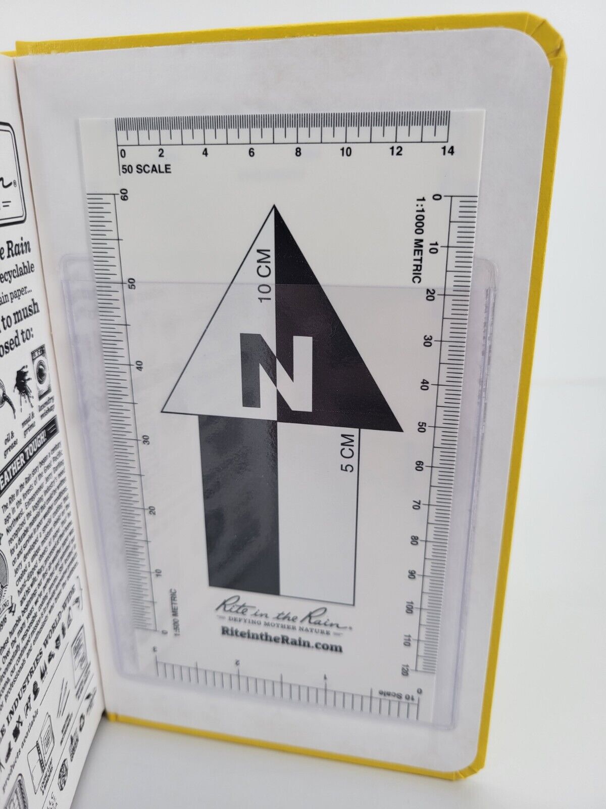 Rite in the Rain Geological Notebook All Weather Hard Cover 4 3/4" x 7 1/2"