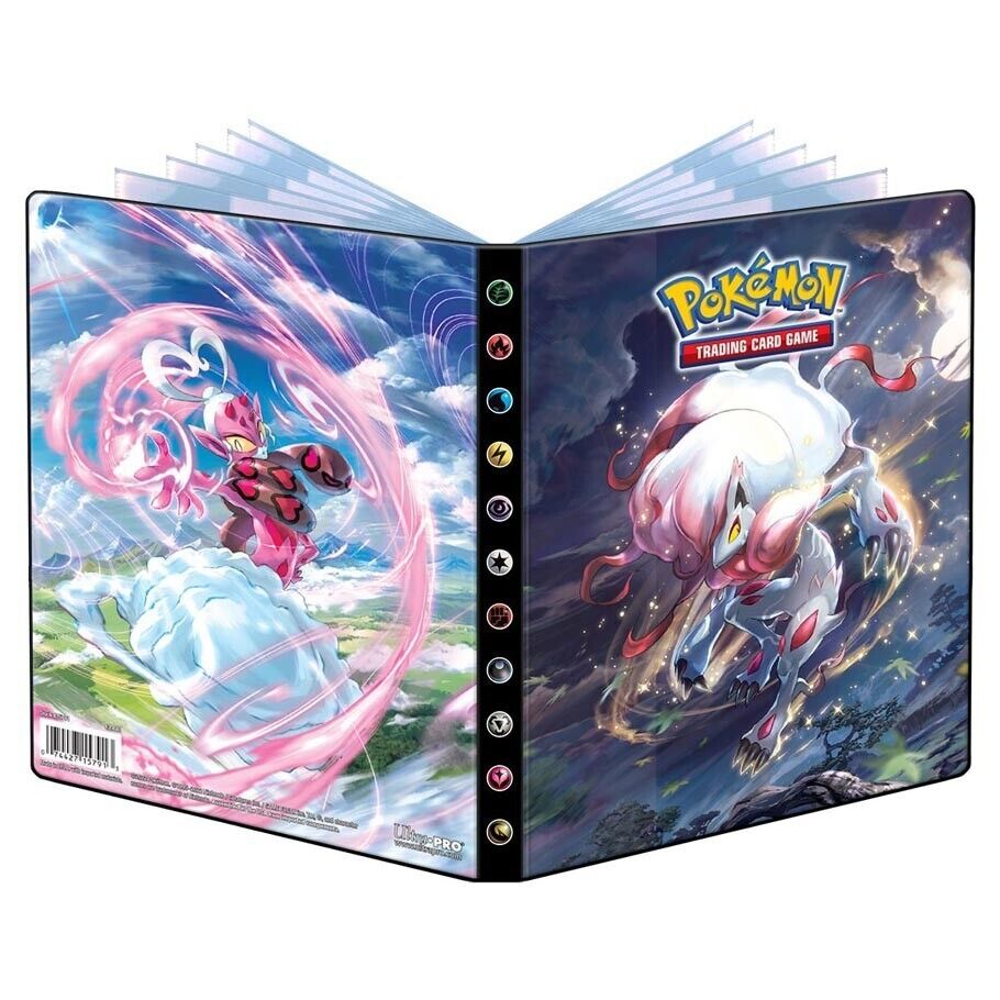 Ultra Pro Pokemon TCG Sword and Shield 80 Card Binder Enamorous Hisuian Zoroark