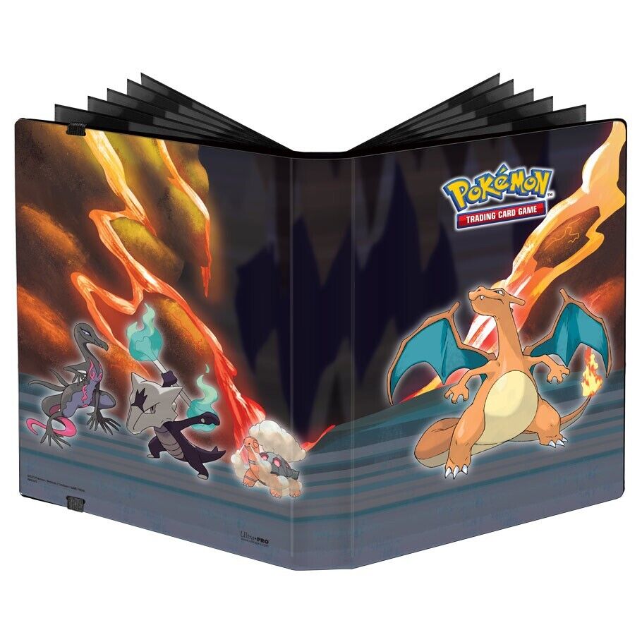 Pokemon TCG Charizard Scorching Summit 9 Pocket Pro Binder Portfolio 360 Cards