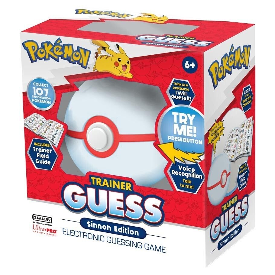 Ultra Pro Pokemon Trainer Guess Sinnoh Edition Electronic Game TCG Guessing Game