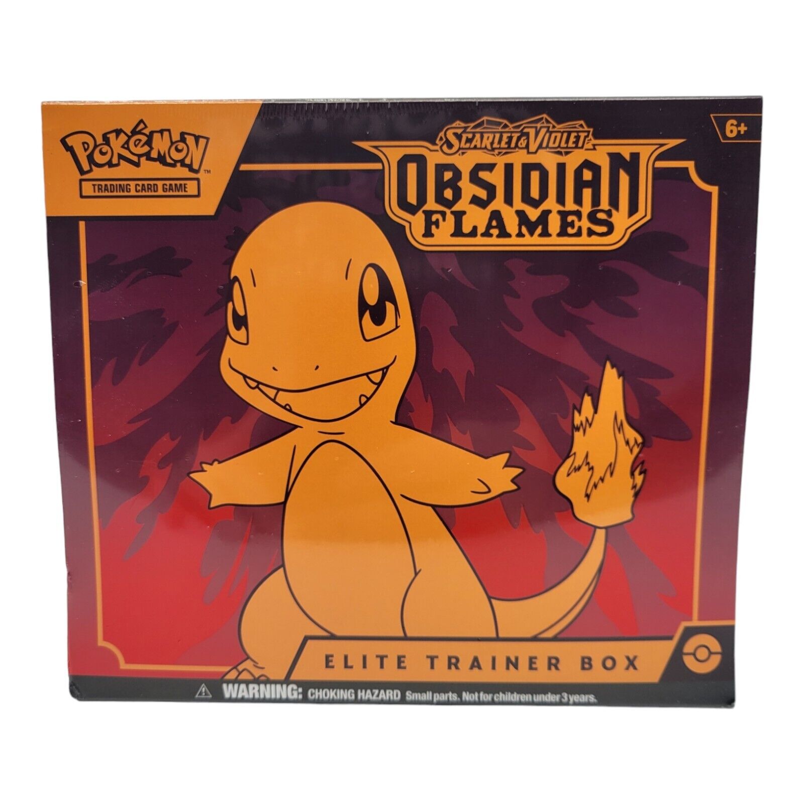 Nintendo Pokemon TCG Scarlet and Violet 3 Obsidian Flames Elite Trainer Box