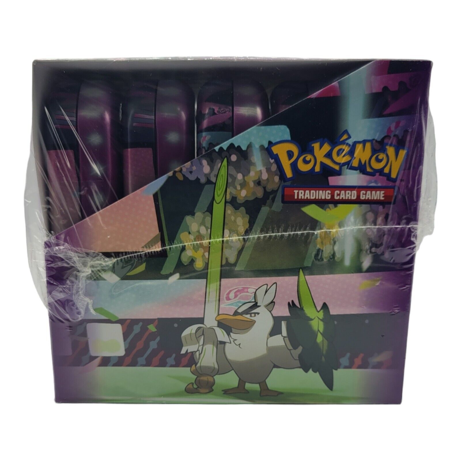 Nintendo Pokemon TCG Galar Power Mini Tin Display Factory Sealed 10 Tin Cards