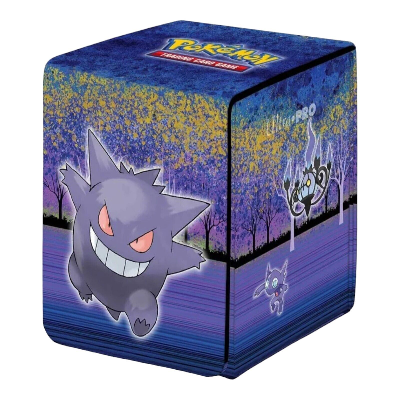 Ultra Pro Pokemon TCG Gengar Gallery Series Haunted Hollow Alcove Flip Deck Box