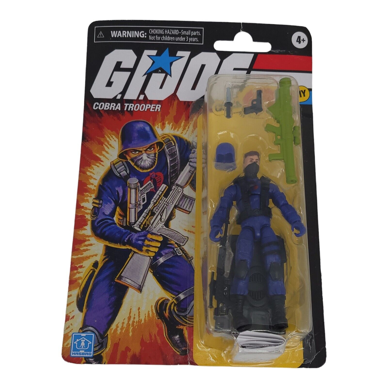 Hasbro GI Joe Cobra Trooper 4 Inch Action Figure 2021