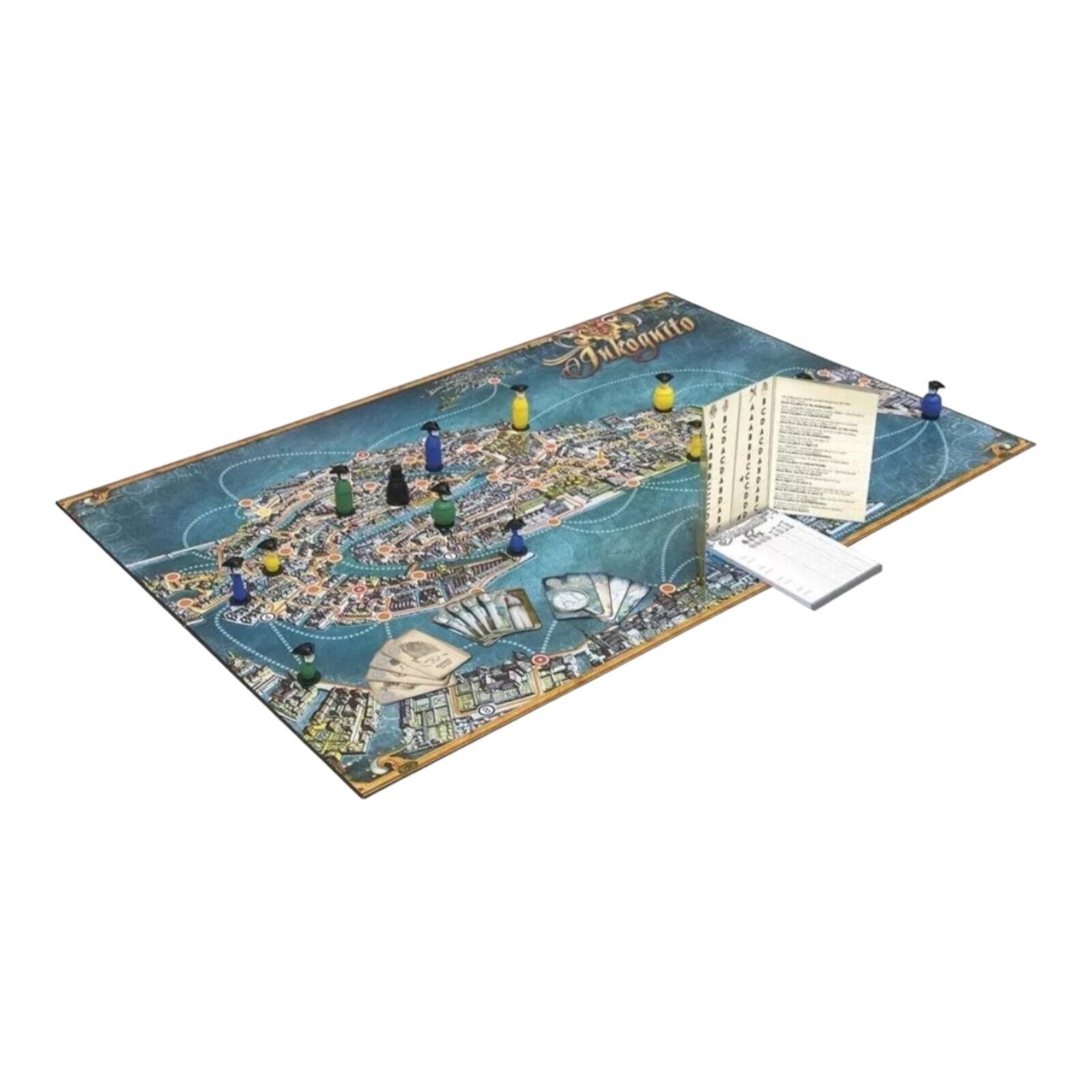 Inkognito Carnival of Spies in Venice Deduction Board Game Ares 2013