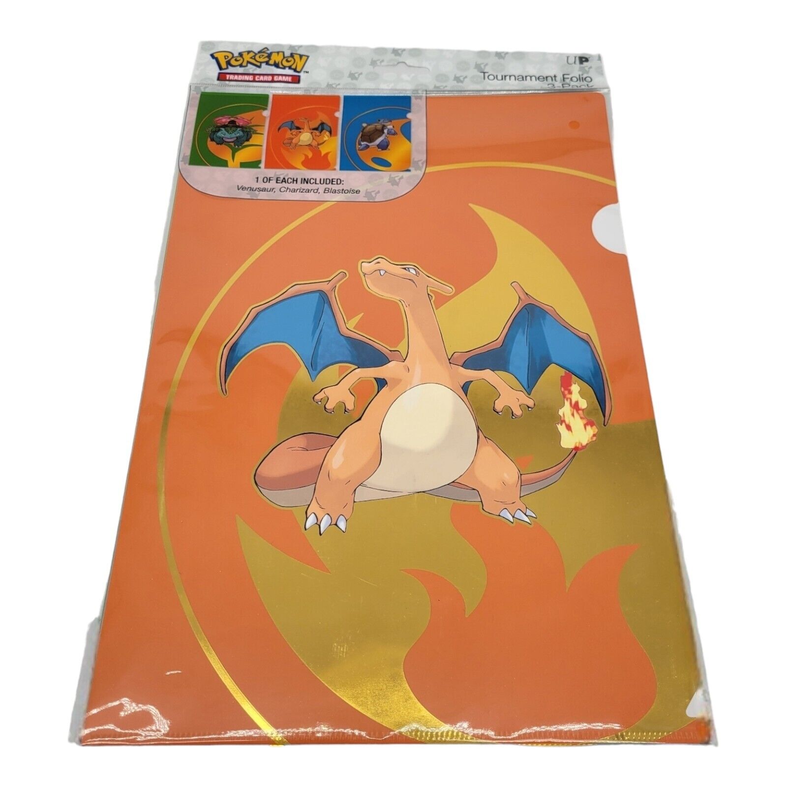 Ultra Pro Pokemon Tournament Folio Series 1 Charizard Blastoise Venesaur 3 Pack