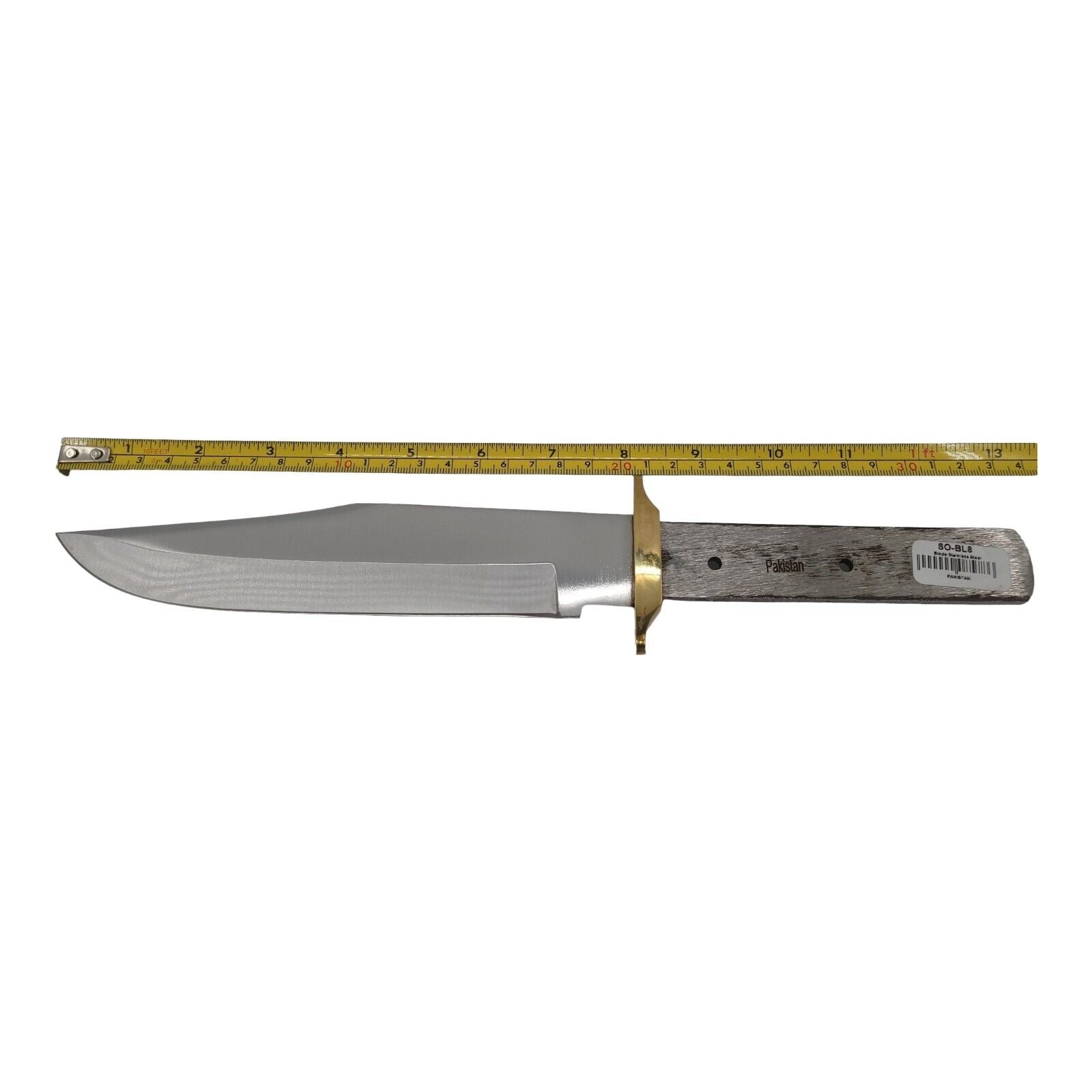 Knifemaking Fixed Knife 13" Knifemaking Stainless Steel Bowie Blade With Guard