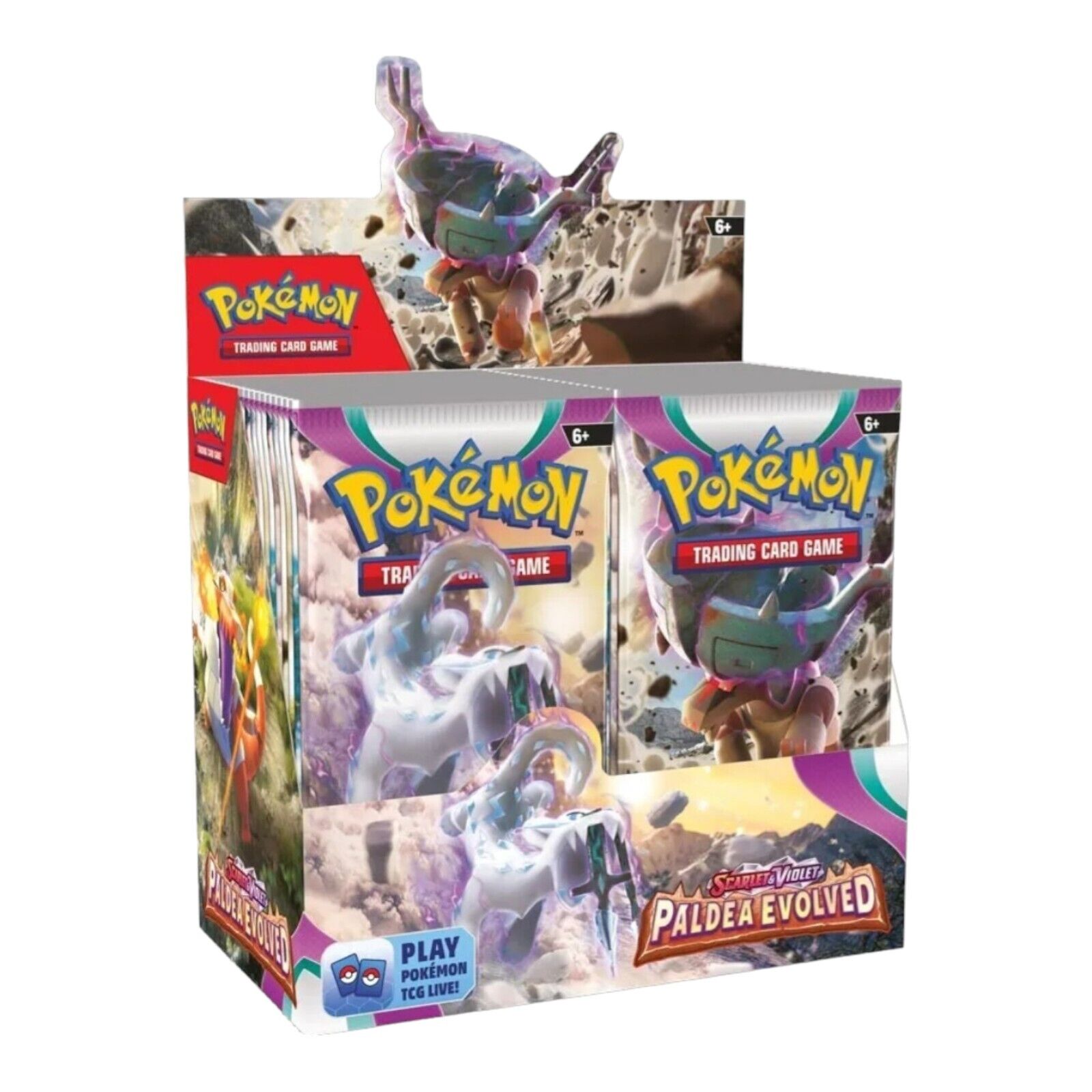 Pokemon TCG Scarlet and Violet Paldea Evolved Booster Box 36 Packs