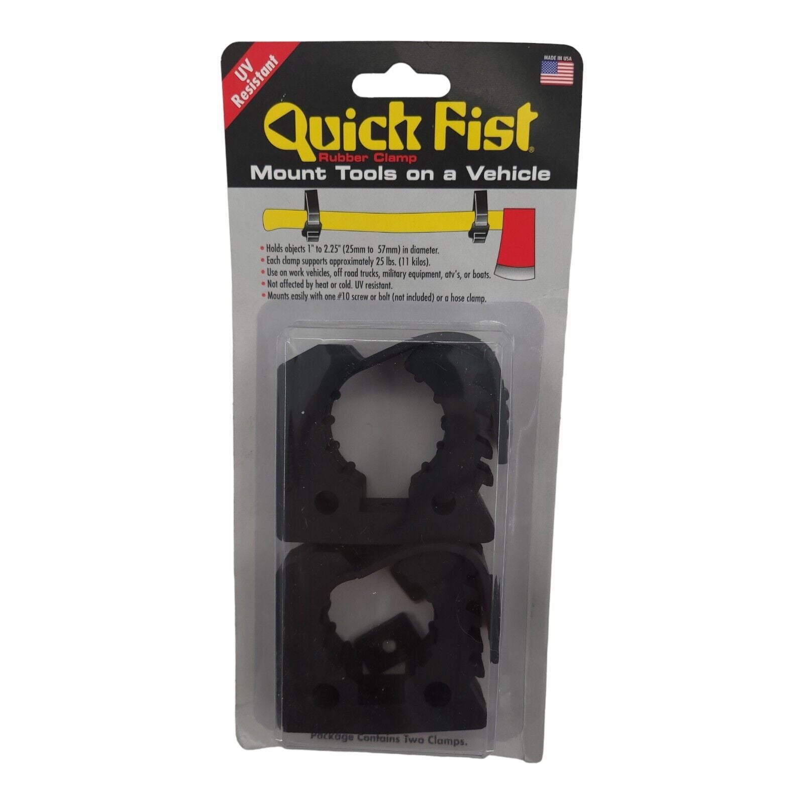 End of the Road Quick Fist Clamp for Mounting Tools & Equipment 1 - 2-1/4