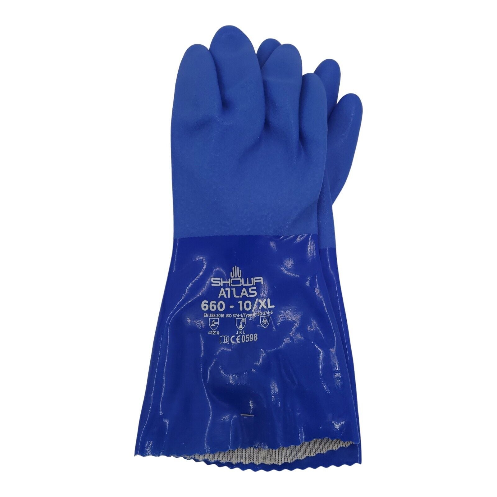 Showa Atlas 660 Fully Coated Triple-Dipped PVC Gloves SIZE XL One Pair