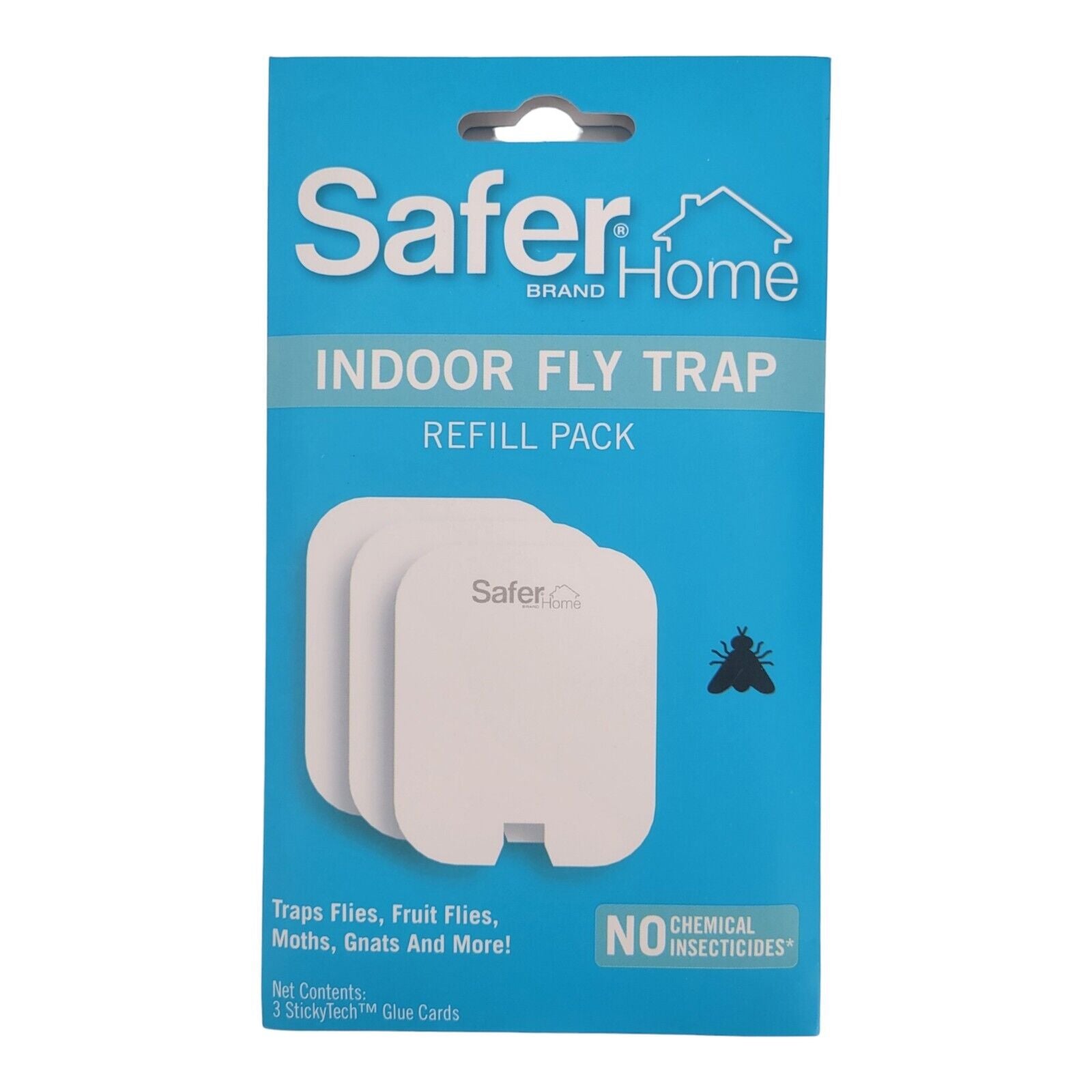 Safer Home SH503 Indoor Plug-In Fly Trap Refill Pack Of Glue Cards For SH502