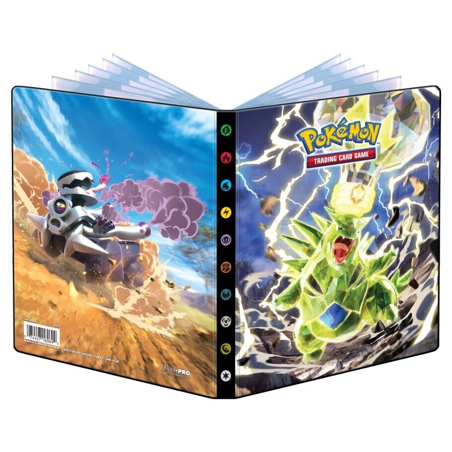 Ultra Pro Pokemon Scarlet and Violet Obsidian Flames 80 Card Binder Tyranitar