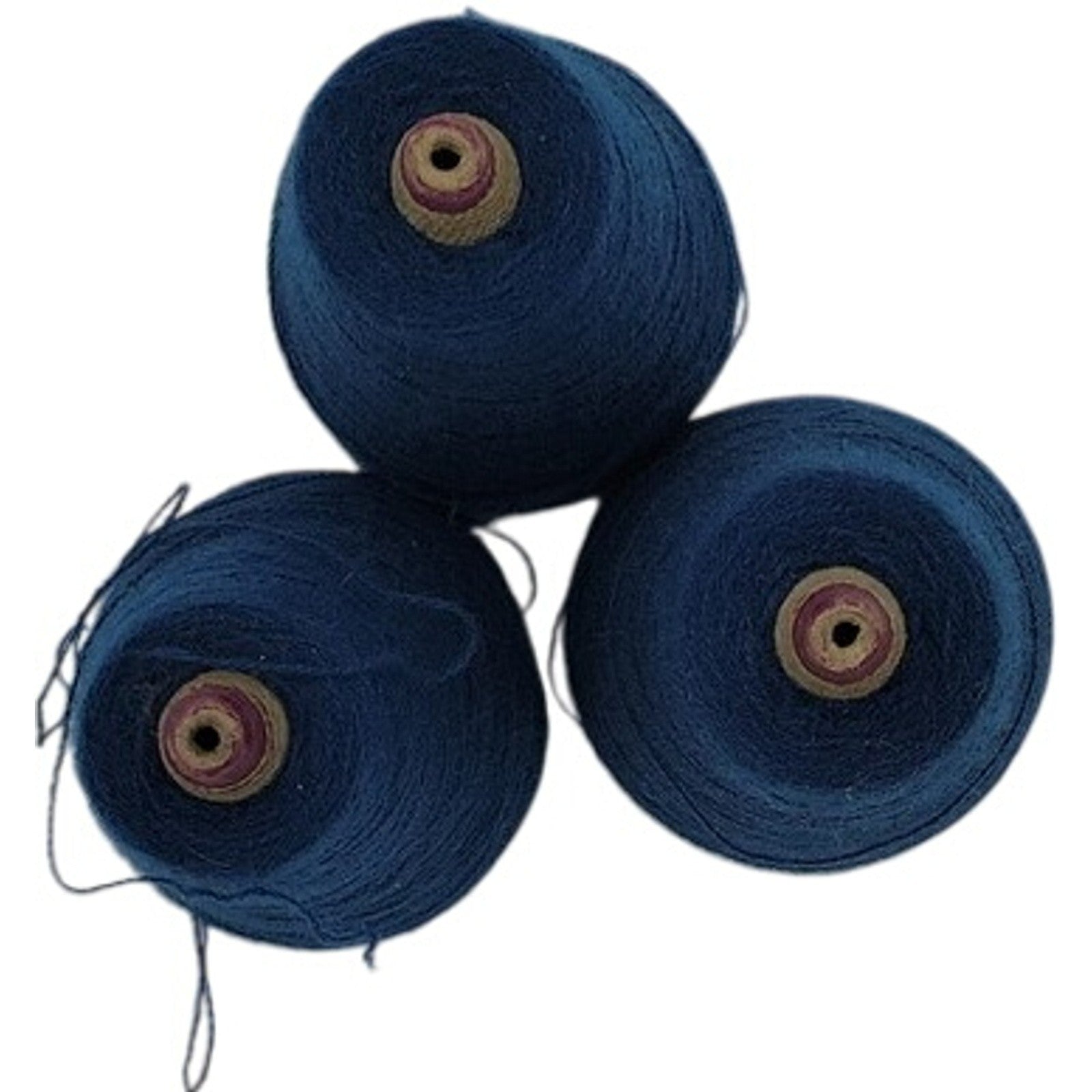 Vintage 1980s Templon 2/24 Betony Yarn Cone S-52553 Lot of 3