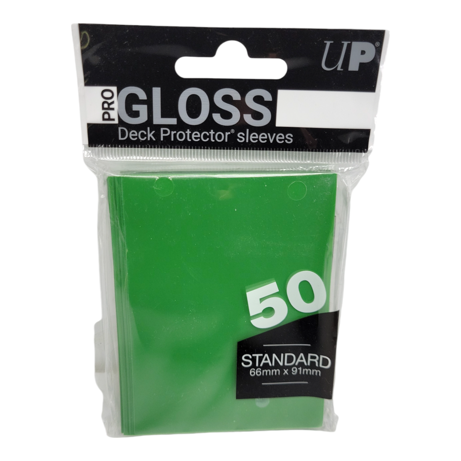 Ultra Pro Gloss Deck Protector Green Standard Card Sleeves 50 Count Supplies