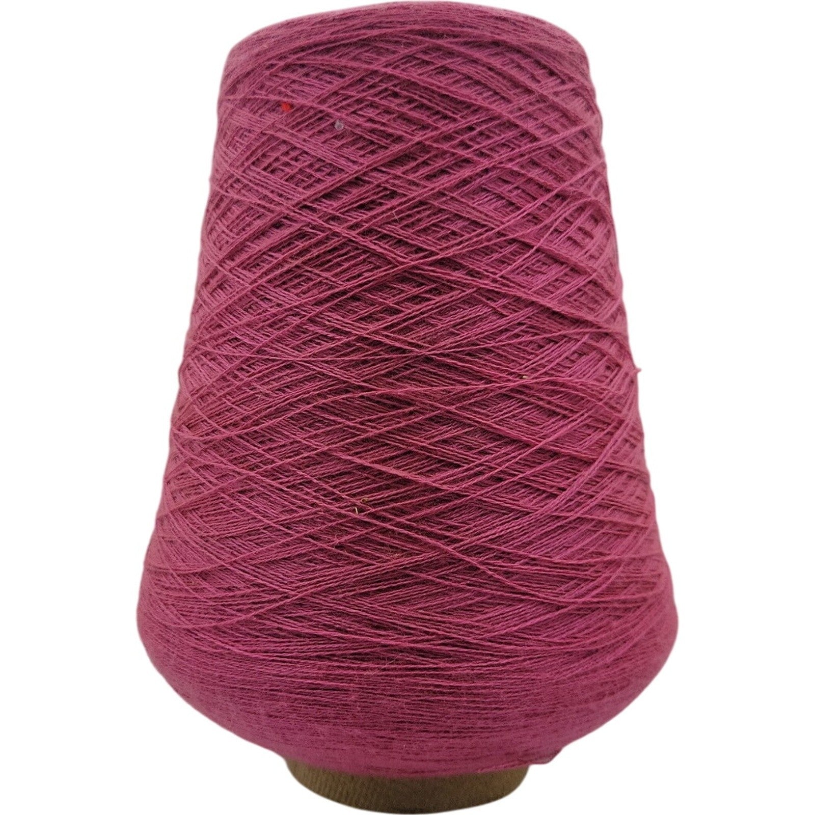 Vintage Pisgah Yarn 2/24 Rose Pink Weaving Knitting Cone Yarn Lot 4695