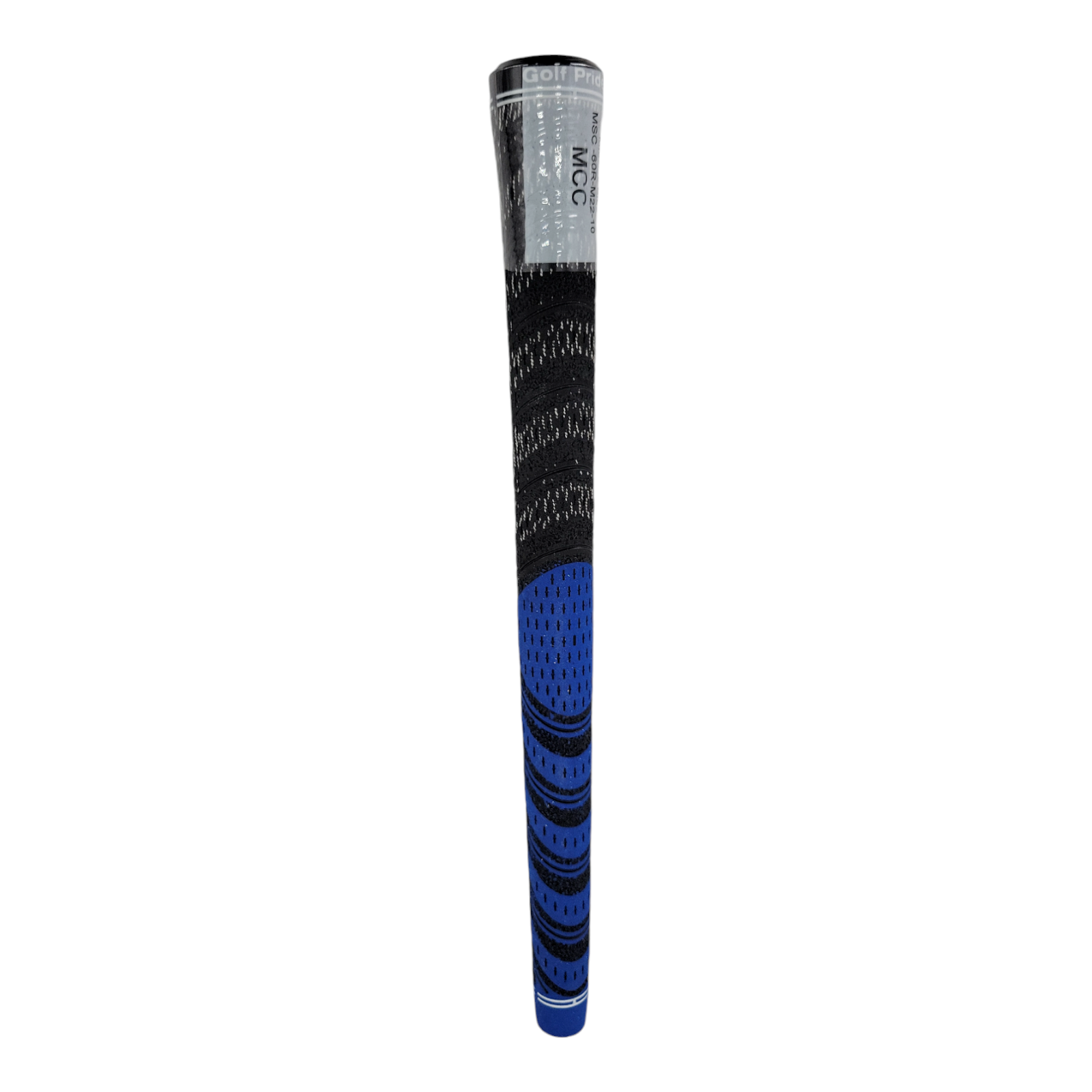 Golf Pride MCC Midsize New Decade Hybrid Cord and Rubber All-Weather Grip Blue