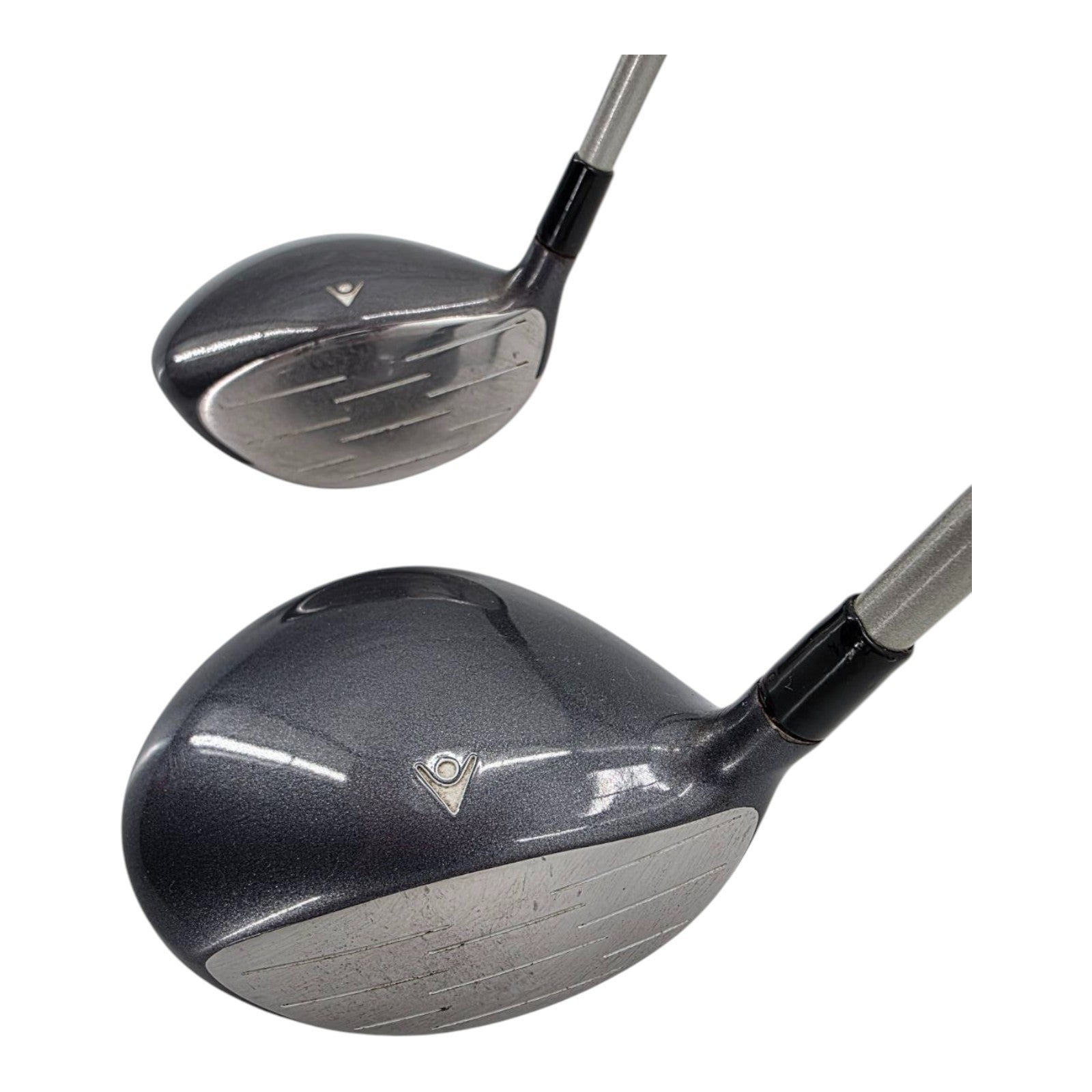 Turbo Power Titan Steel True Face Density 3 And 5 Wood Mens RH Graphite Shafts