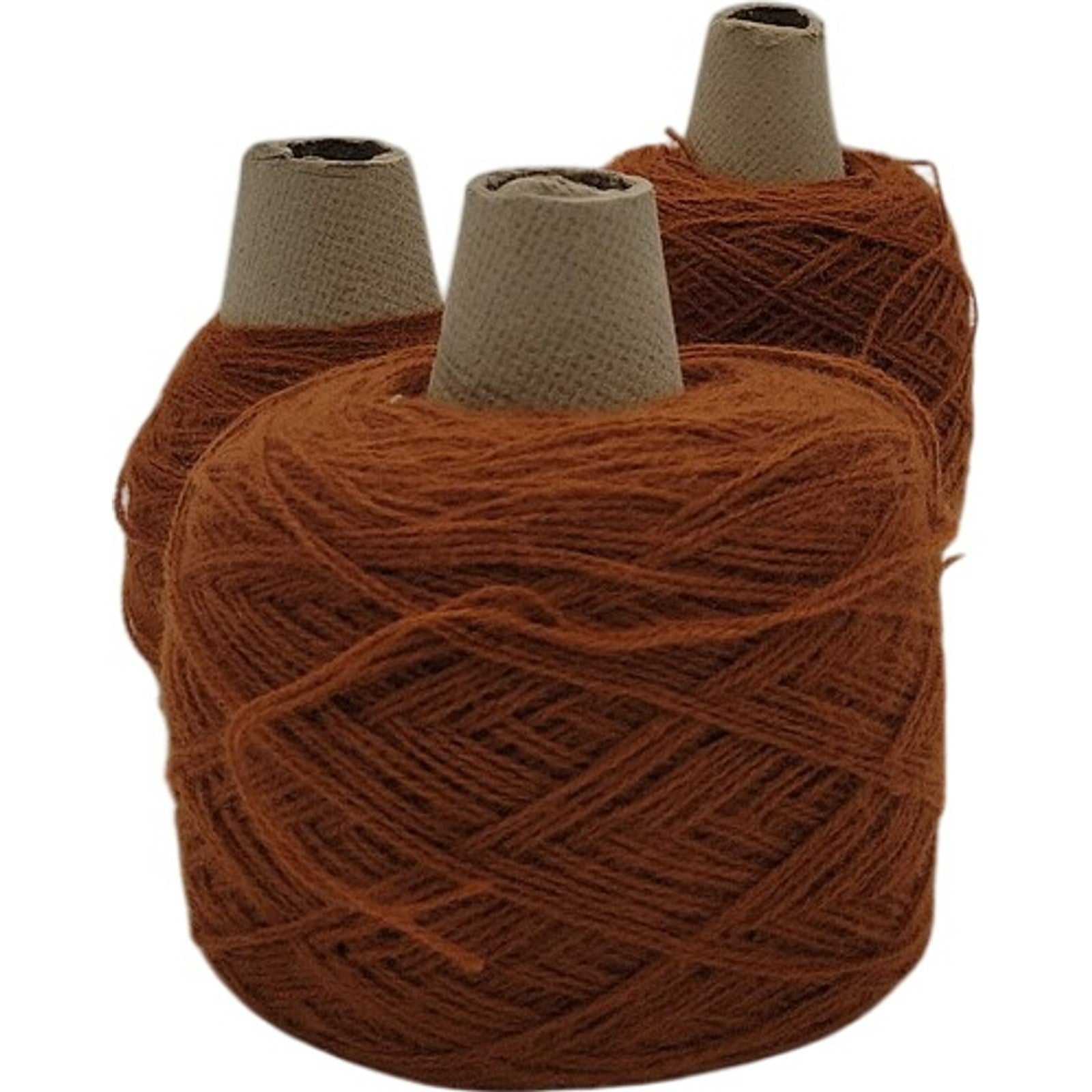 Vintage 1980s Templon 2/24 Jade Heather Cone Yarn S-79825 Lot of 3