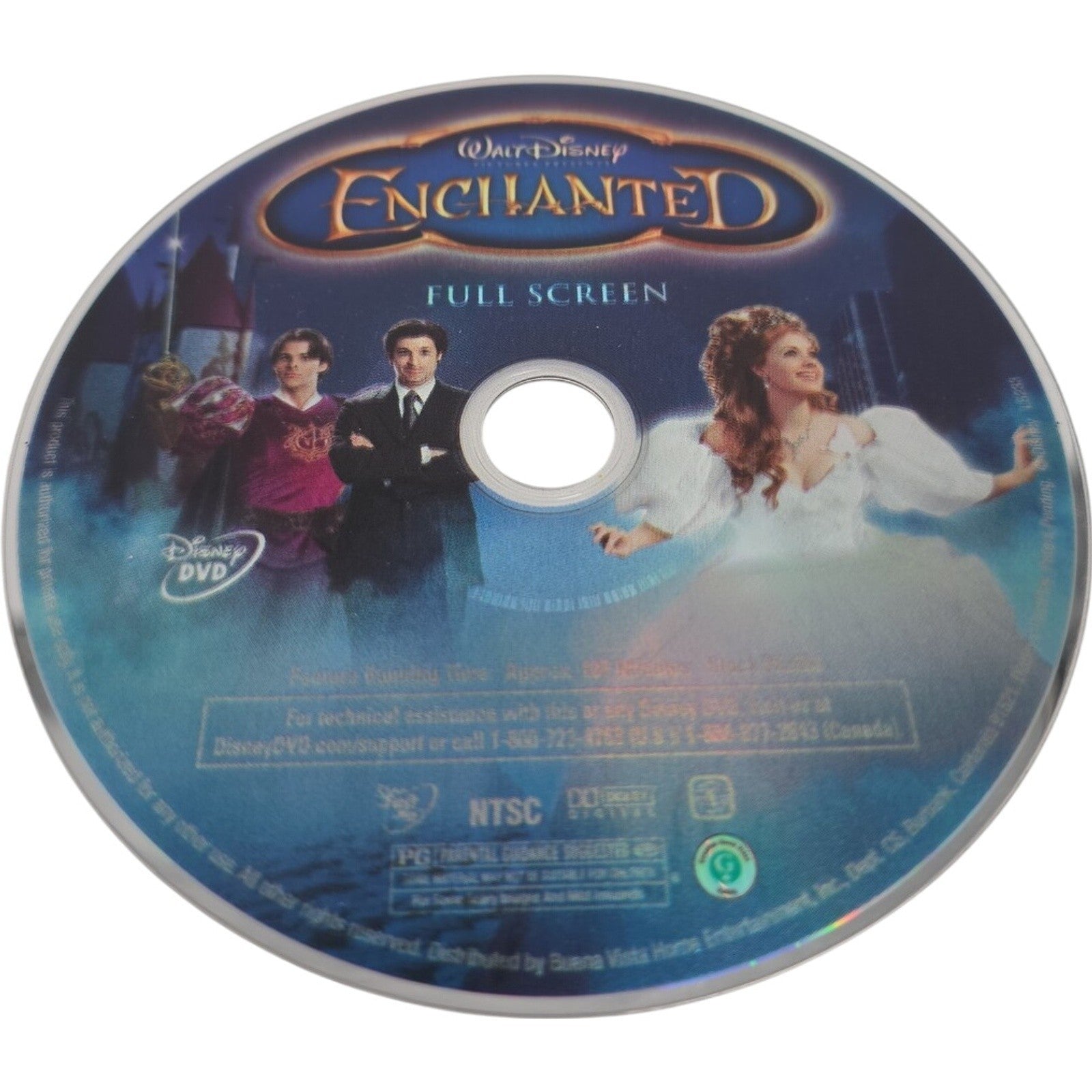Walt Disney Enchanted (Full Screen Edition) DVD with Inserts and Bonus Features