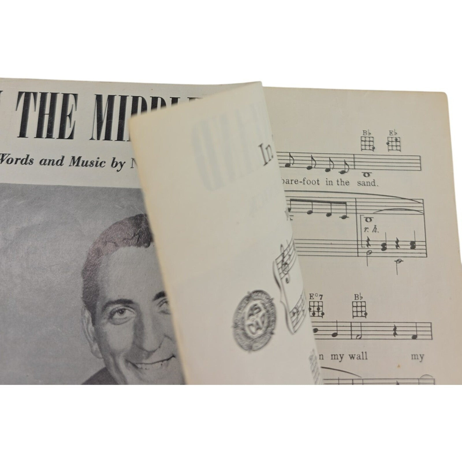 Vintage 1957 In The Middle Of An Island Nick Acquaviva & Ted Varnick Sheet Music